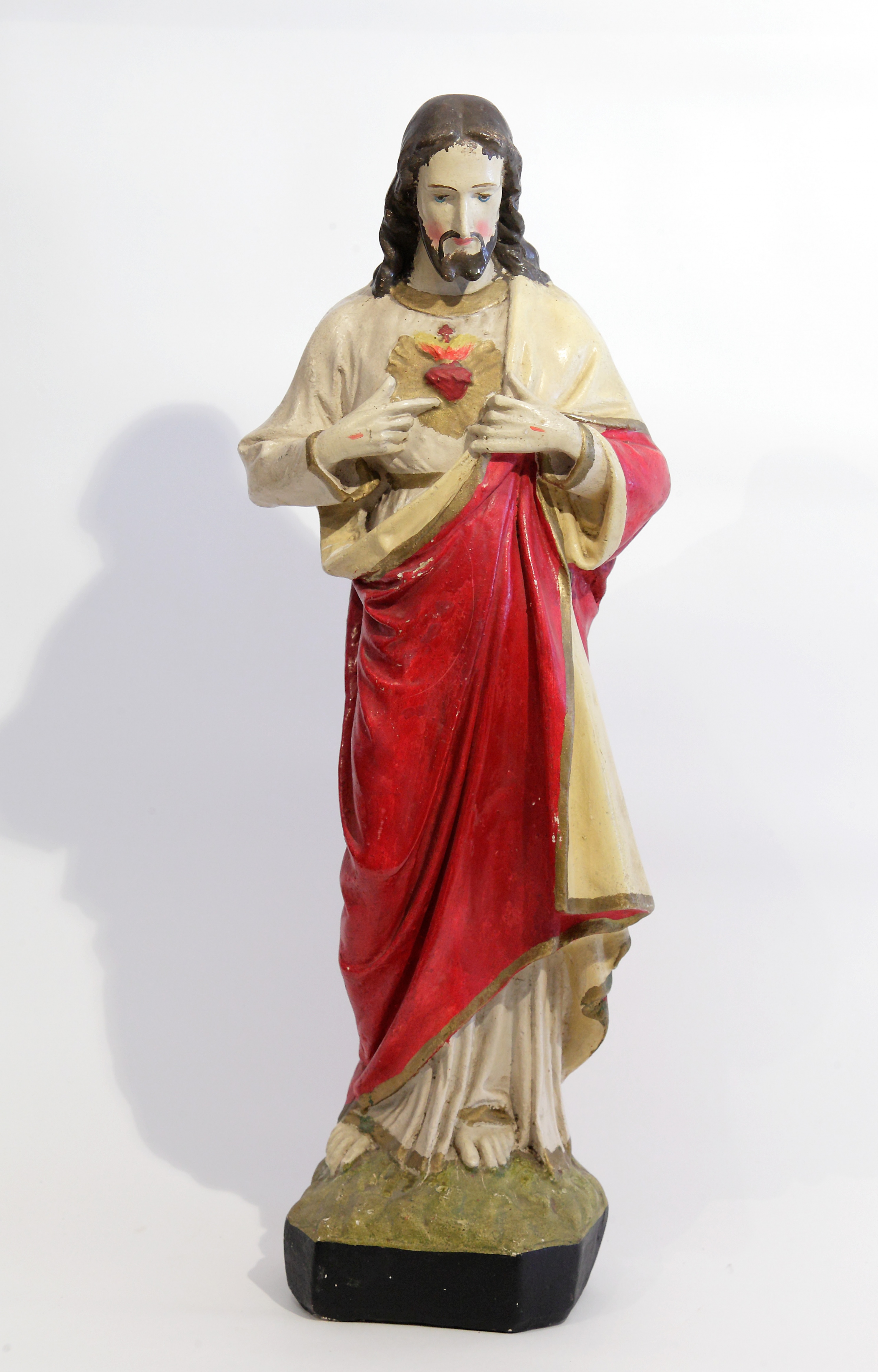 Jézus szíve szobor  /  Jézu Hérc (Ceglédberceli Falumúzeum CC BY-NC-SA)