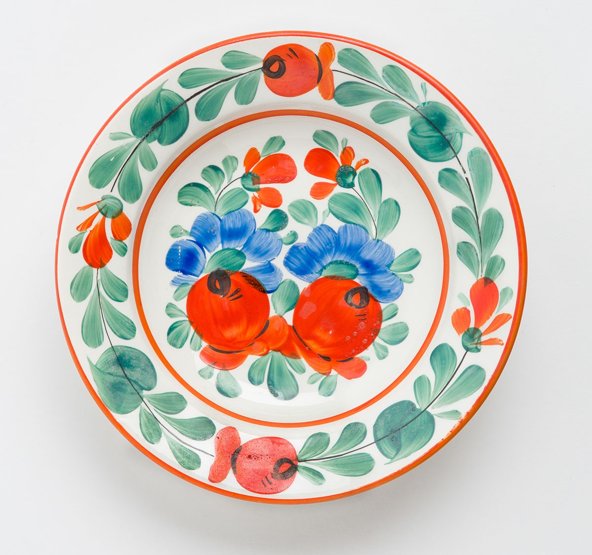 tányér (Falumúzeum Iklad CC BY-NC-SA)