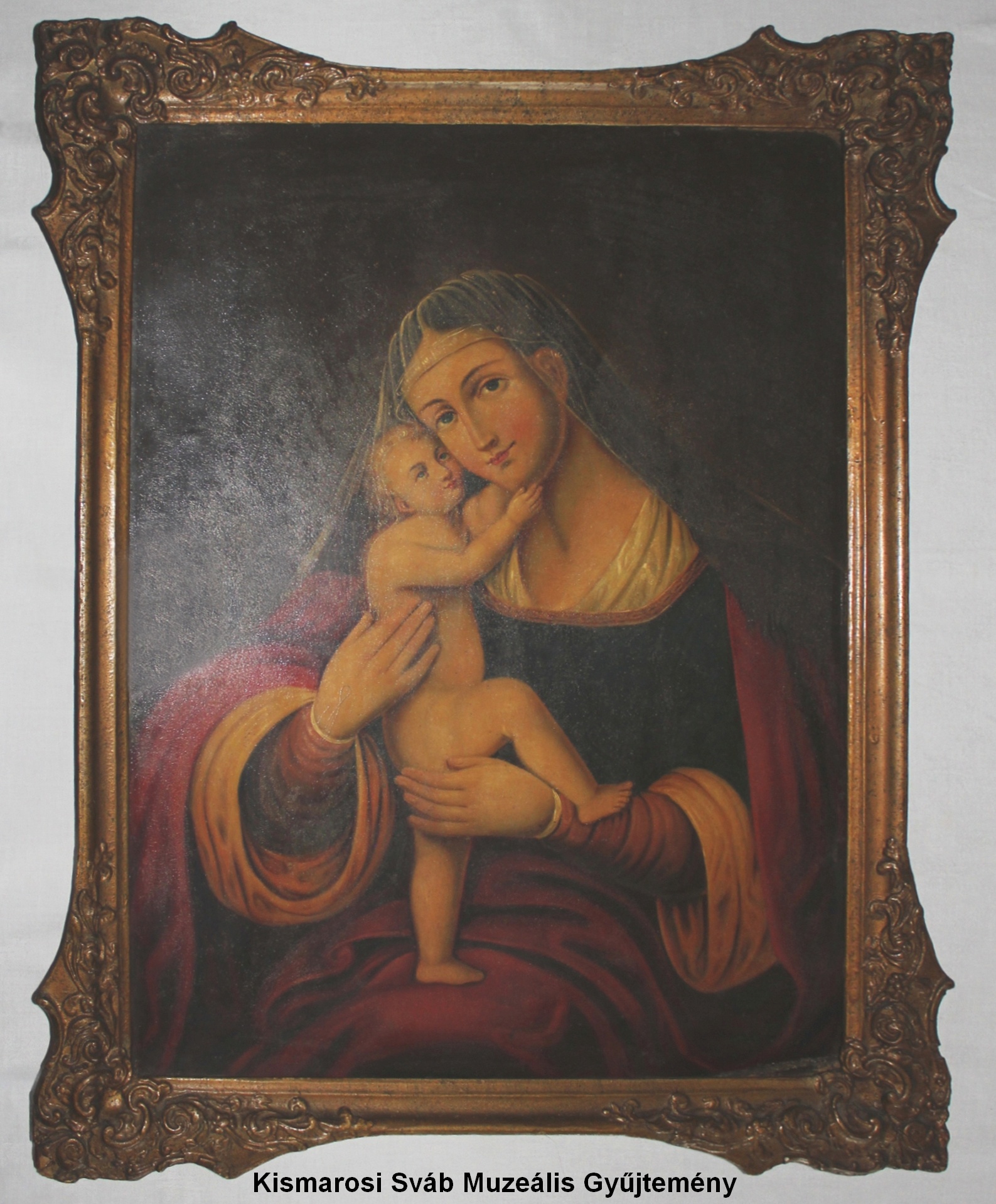 Szűz Mária kis Jézussal (Kismarosi Sváb Muzeális Gyűjtemény RR-F)