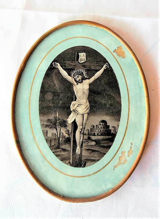 Szentkép - Krisztus a keresztfán (Dr. Jablonkay István Helytörténeti Gyűjtemény CC BY-NC-SA)