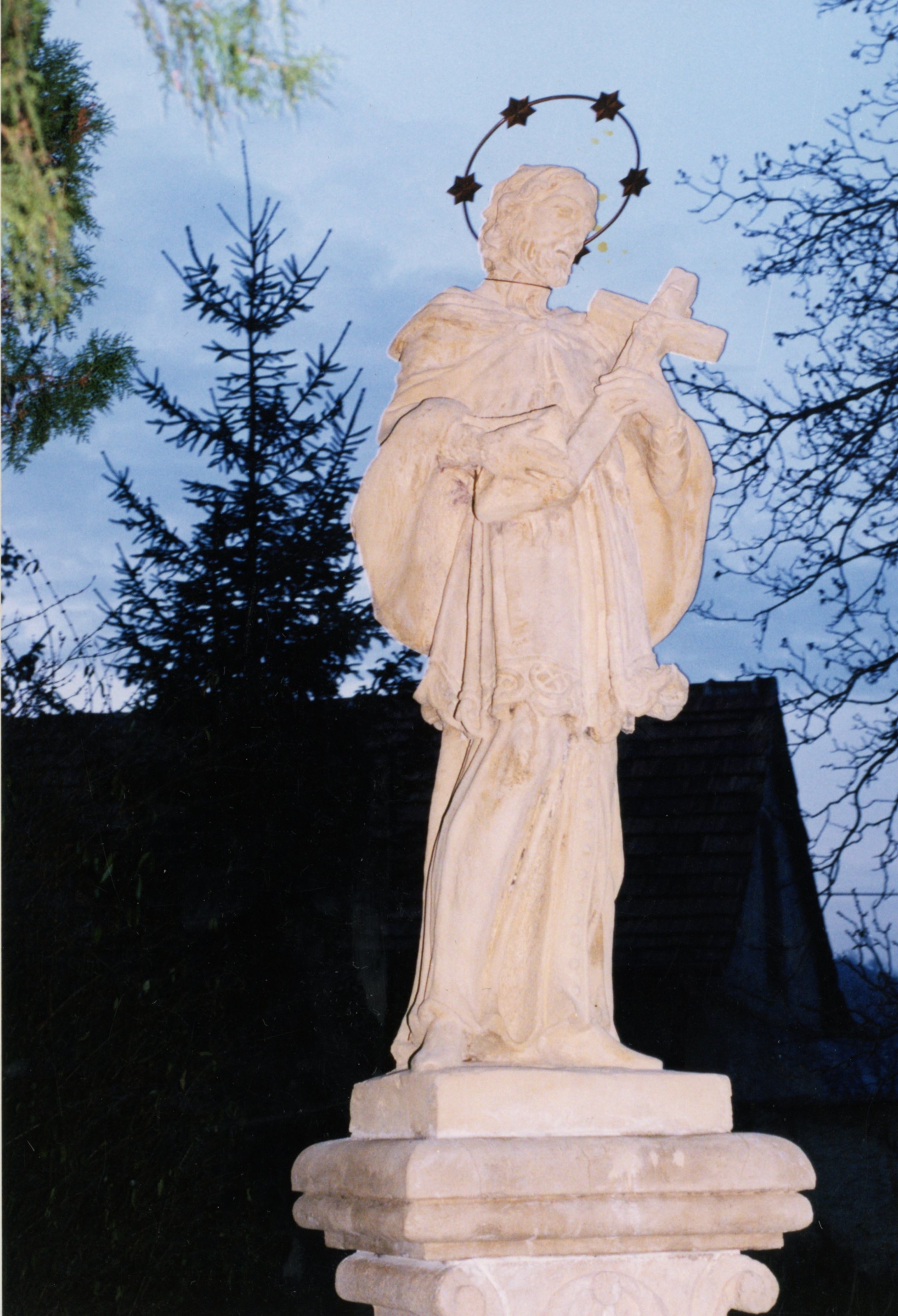 Nepomuki Szent János szobra (Magyar Földrajzi Múzeum CC BY-NC-SA)