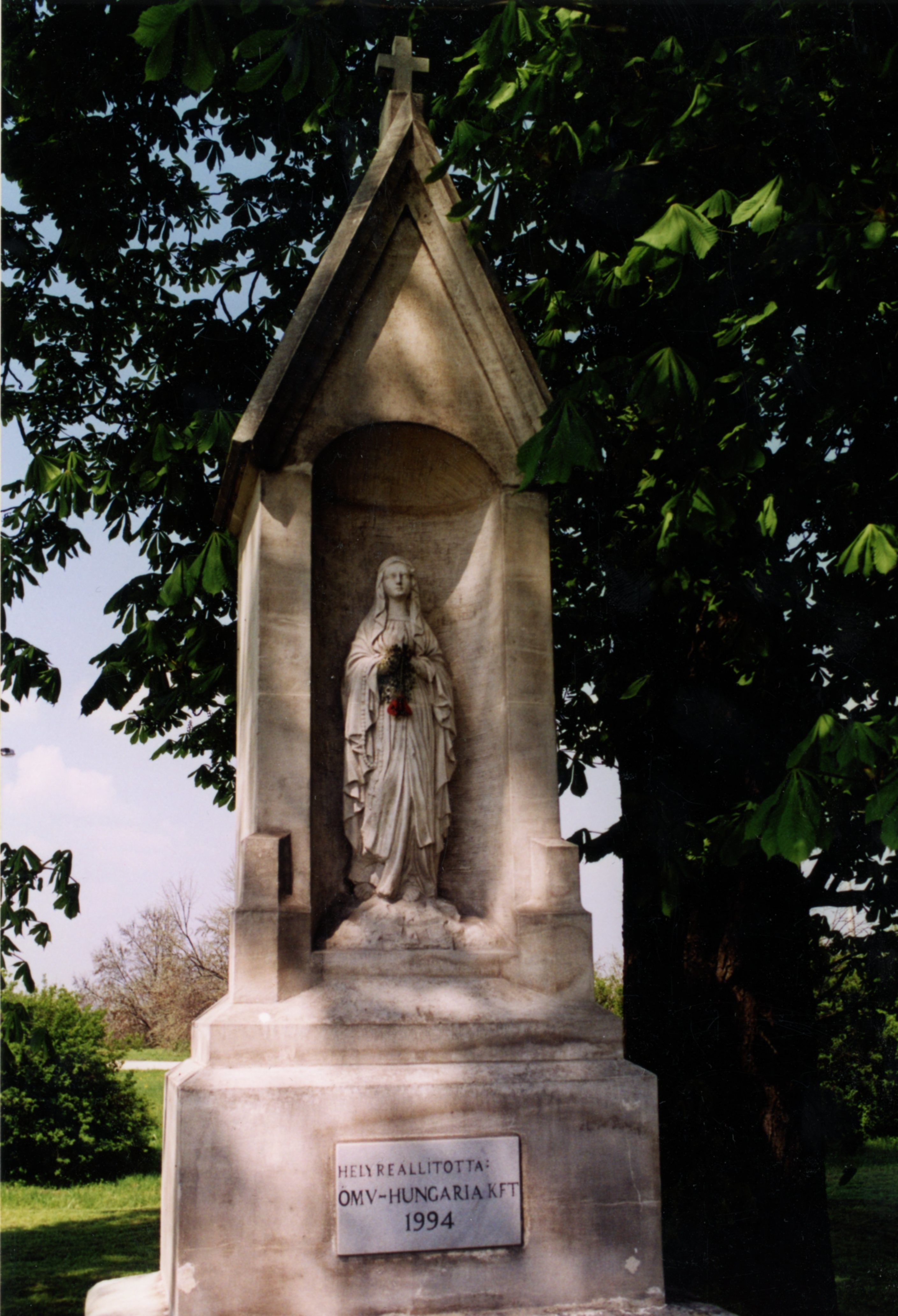 Szűz Mária szobor (Magyar Földrajzi Múzeum CC BY-NC-SA)