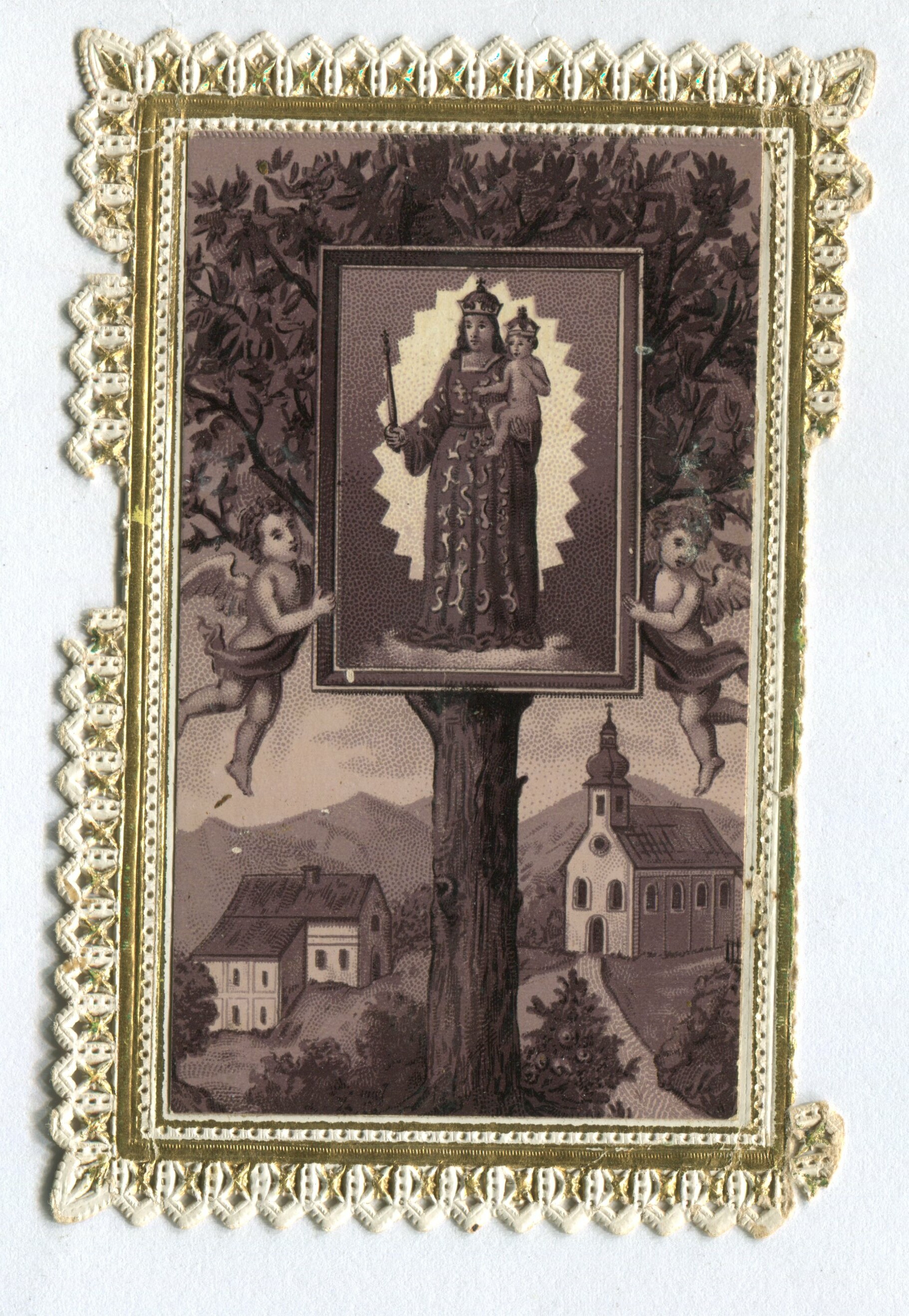 Szentkép/Heiligenbildchen (Bleyer Jakab Helytörténeti Gyűjtemény, Heimatmuseum CC BY-NC-SA)