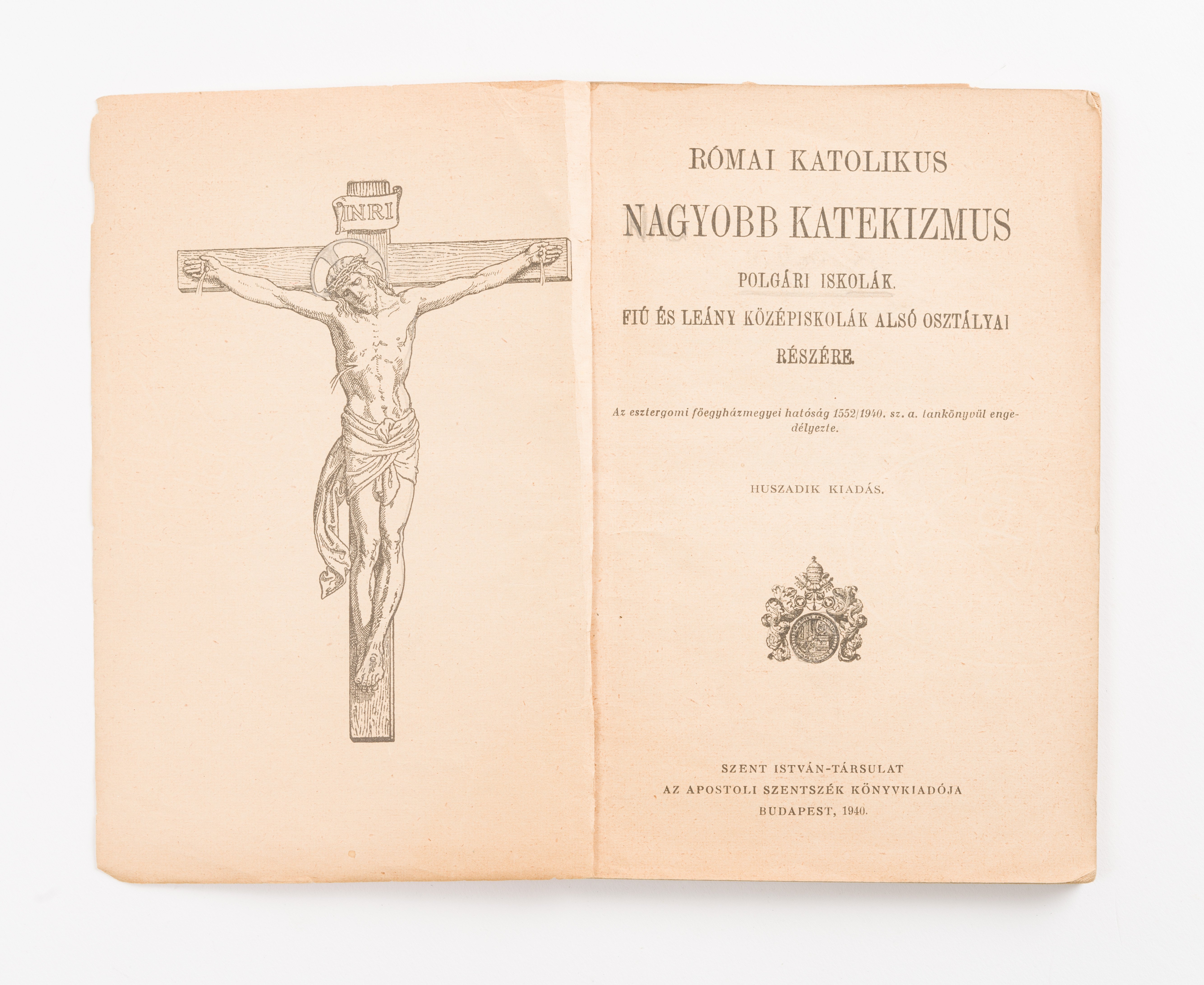 Hittan könyv (Budaörsi Bleyer Jakab Heimatmuseum CC BY-NC-SA)