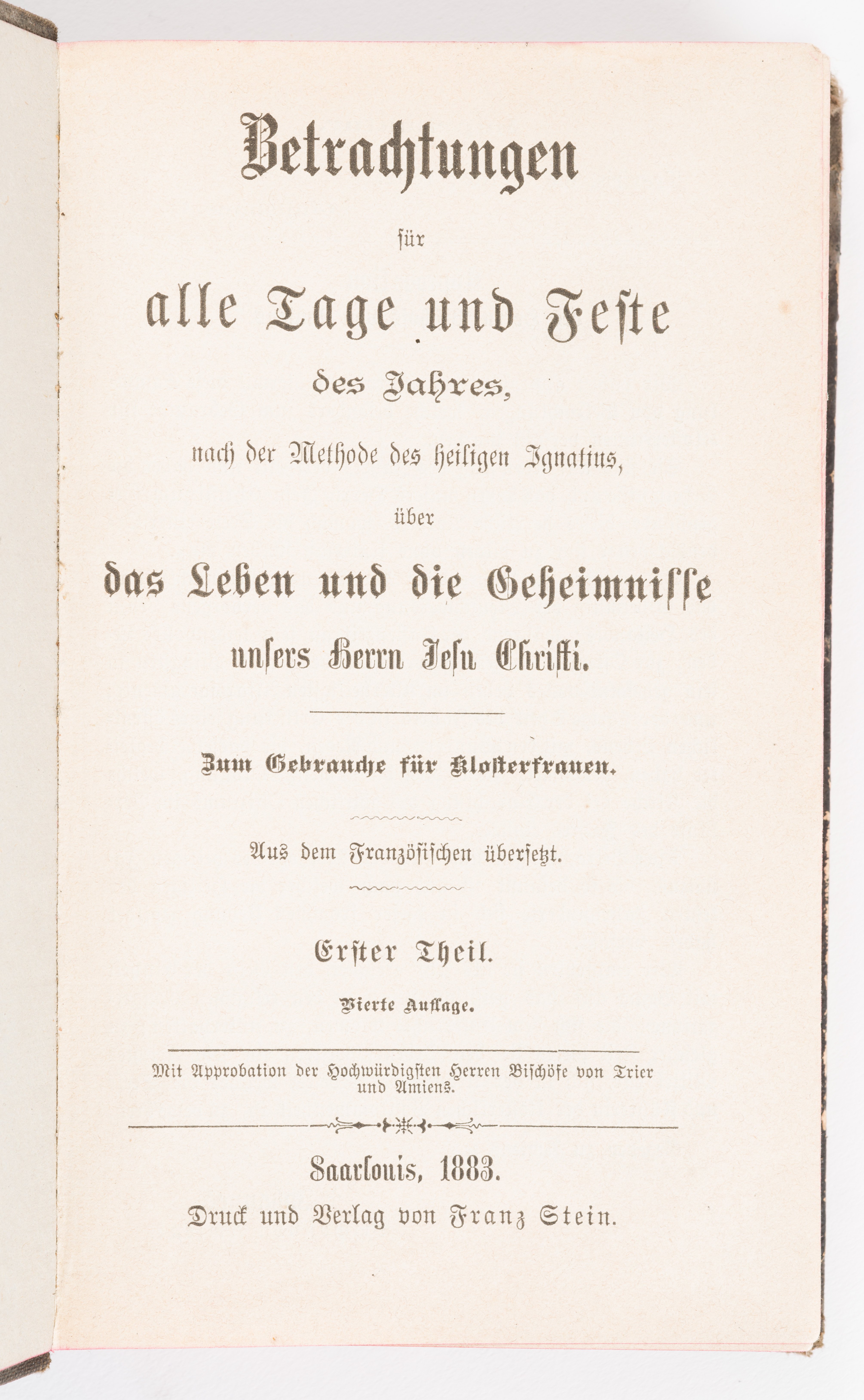 Vallásos könyv (Budaörsi Bleyer Jakab Heimatmuseum CC BY-NC-SA)