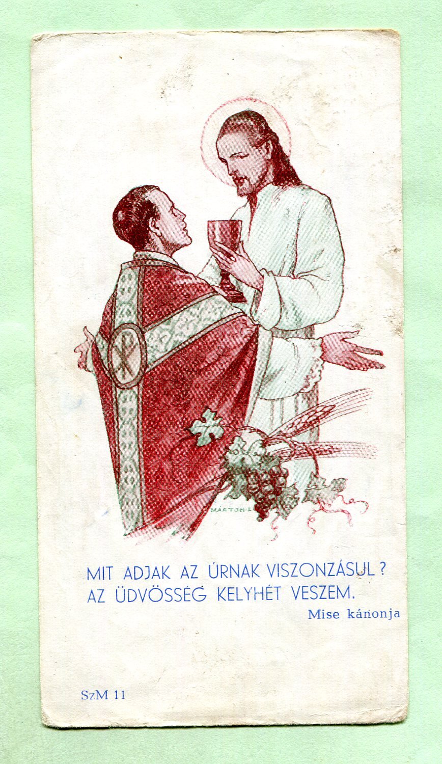 Emlékkártya (Budaörsi Bleyer Jakab Heimatmuseum CC BY-NC-SA)