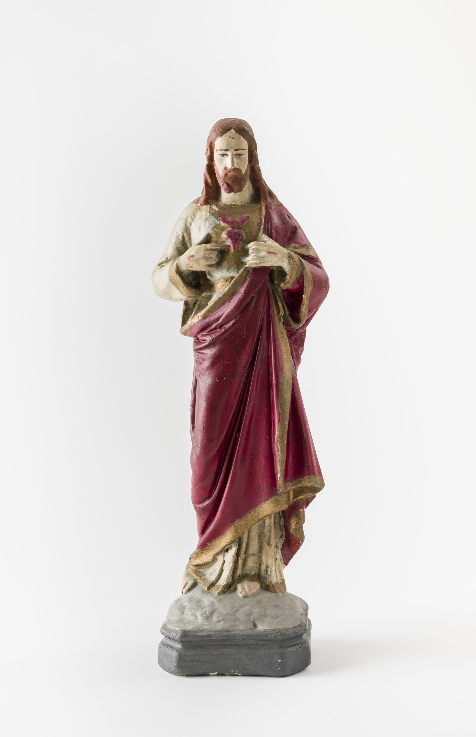 Szobor, figura; Jesus-Figur; (Budaörsi Bleyer Jakab Heimatmuseum CC BY-NC-SA)
