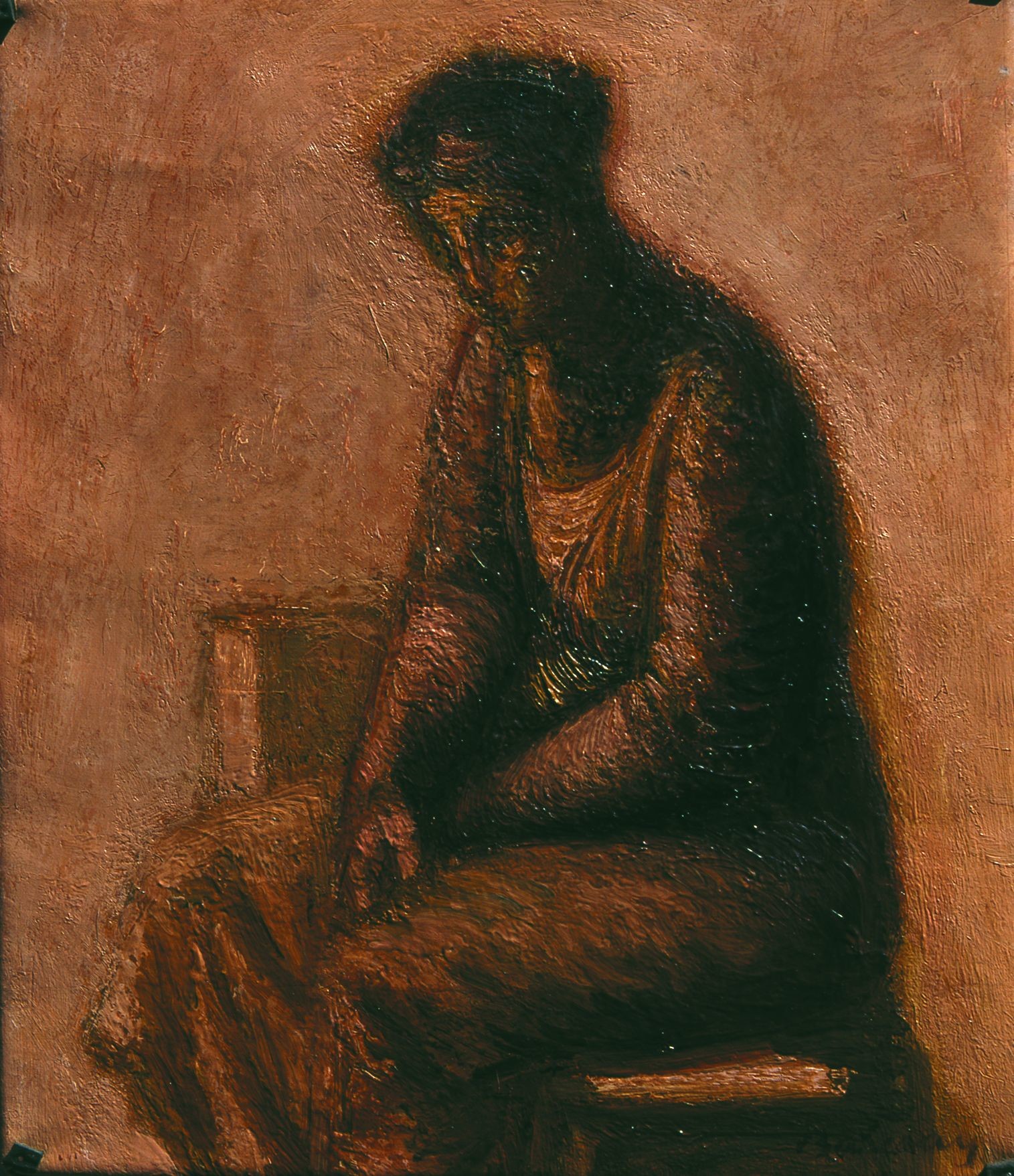 Gondolkodó nő (Ülő nő) (Ferenczy Múzeumi Centrum CC BY-NC-SA)