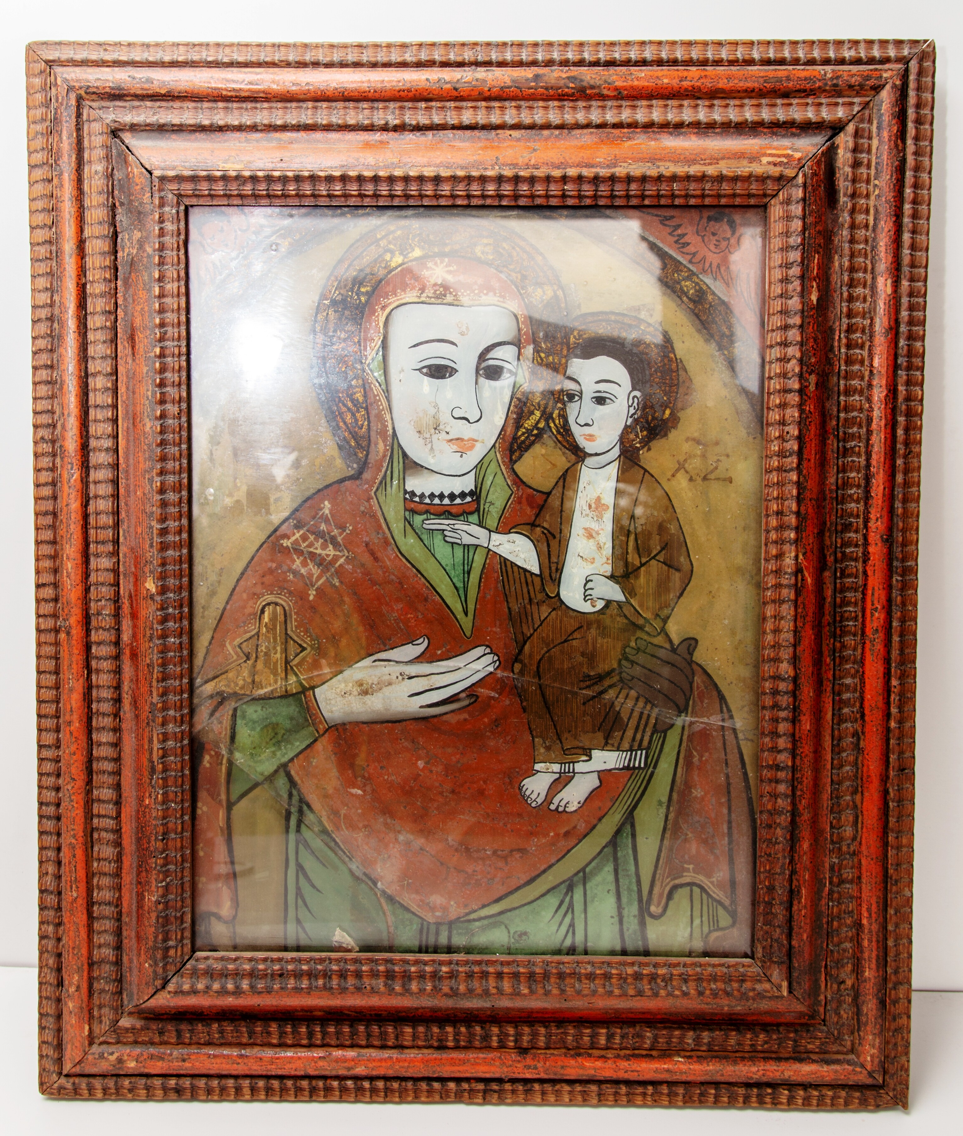 Szentkép "Mária a kis Jézussal" (Ferenczy Múzeumi Centrum CC BY-NC-SA)