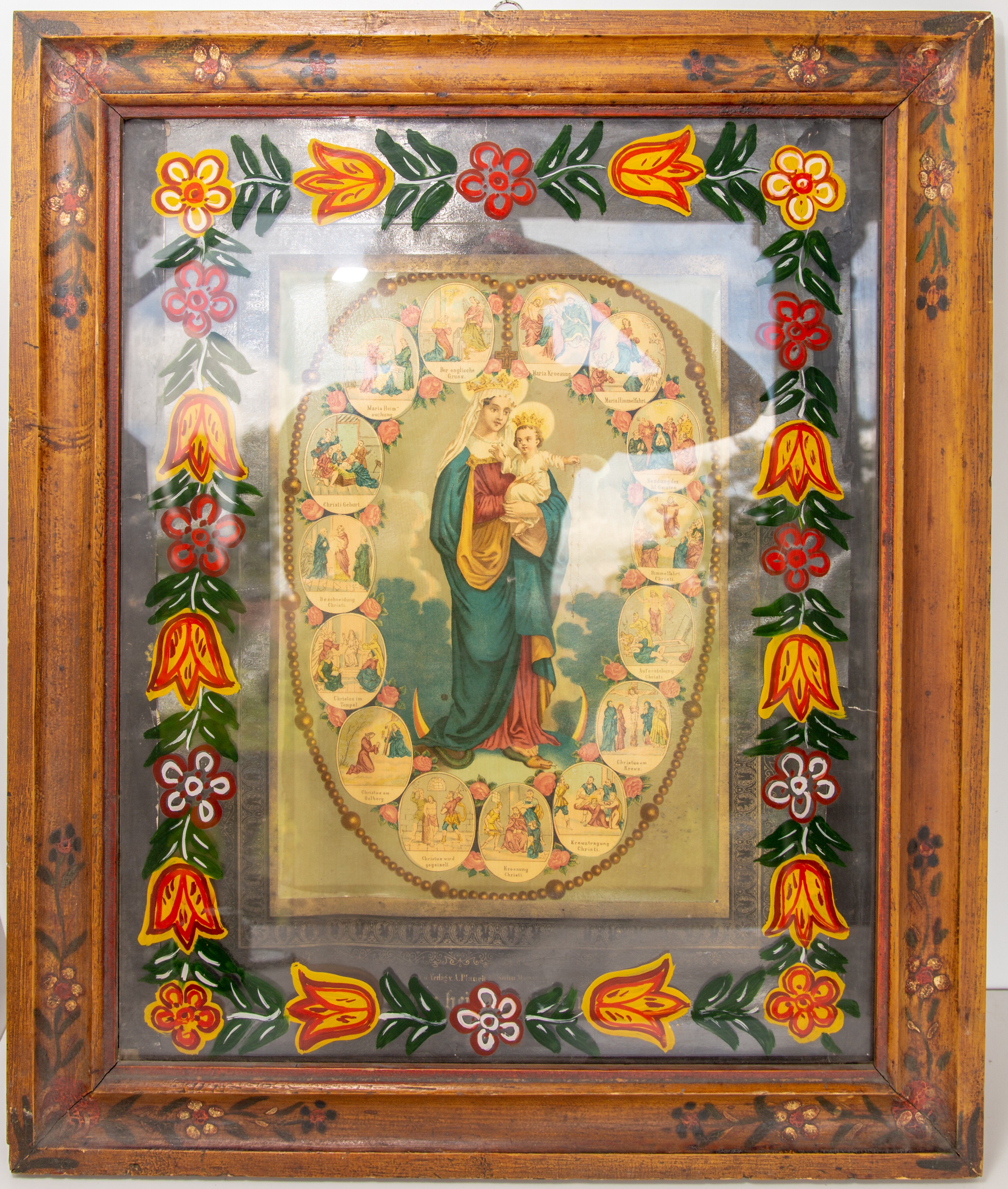 Szentkép "Szűzmária a Kisjézussal a karjában" (Ferenczy Múzeumi Centrum CC BY-NC-SA)