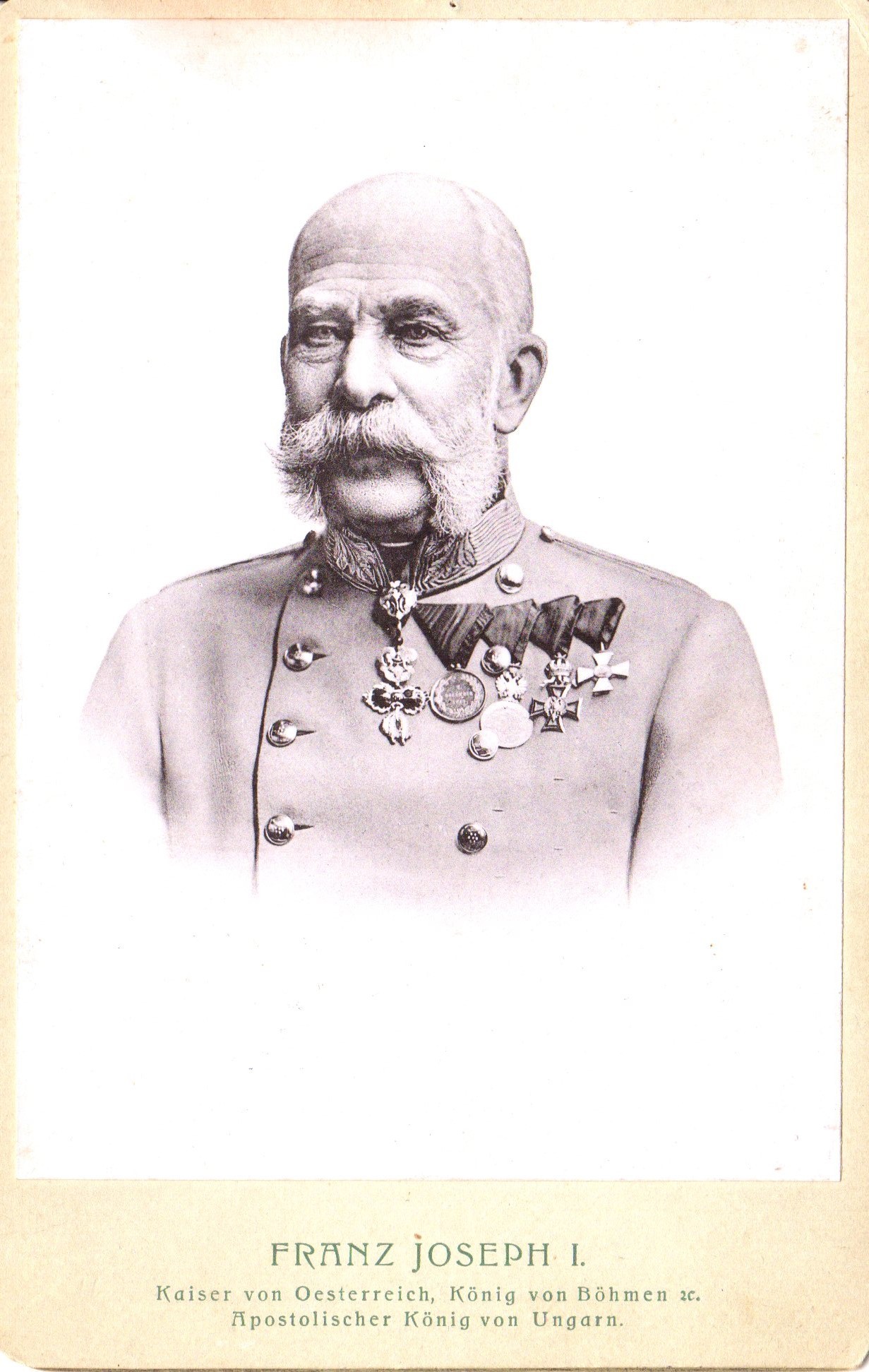 Ferenc József császár egyenruhás képe (Ferenczy Múzeumi Centrum CC BY-NC-SA)