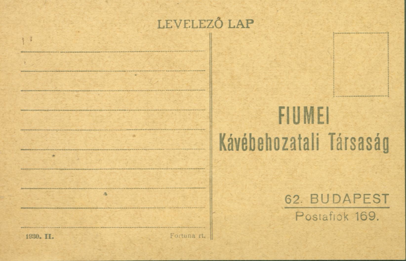 Levelezőlap (Ferenczy Múzeumi Centrum CC BY-NC-SA)