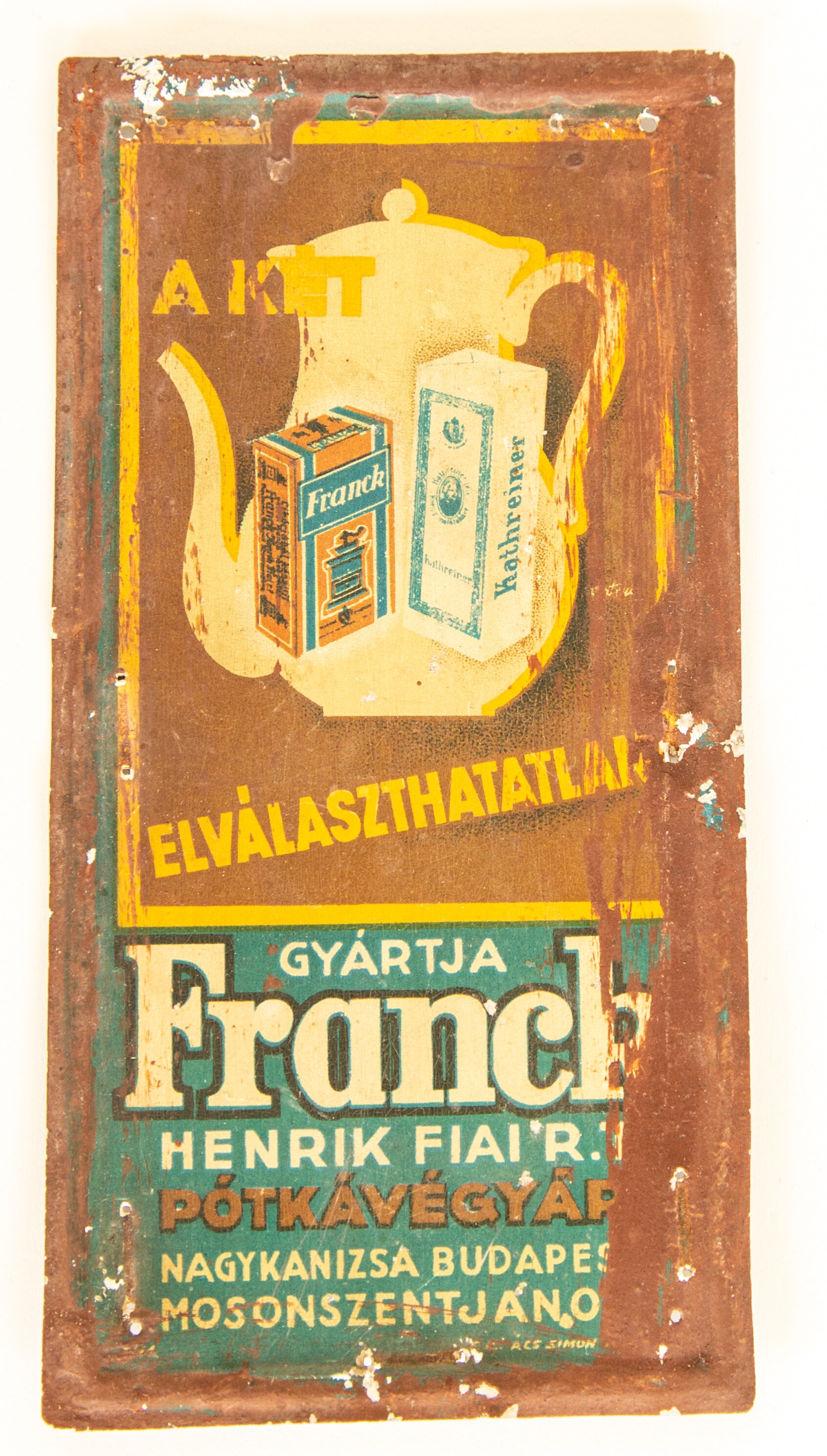 Reklámtábla (Ferenczy Múzeumi Centrum CC BY-NC-SA)