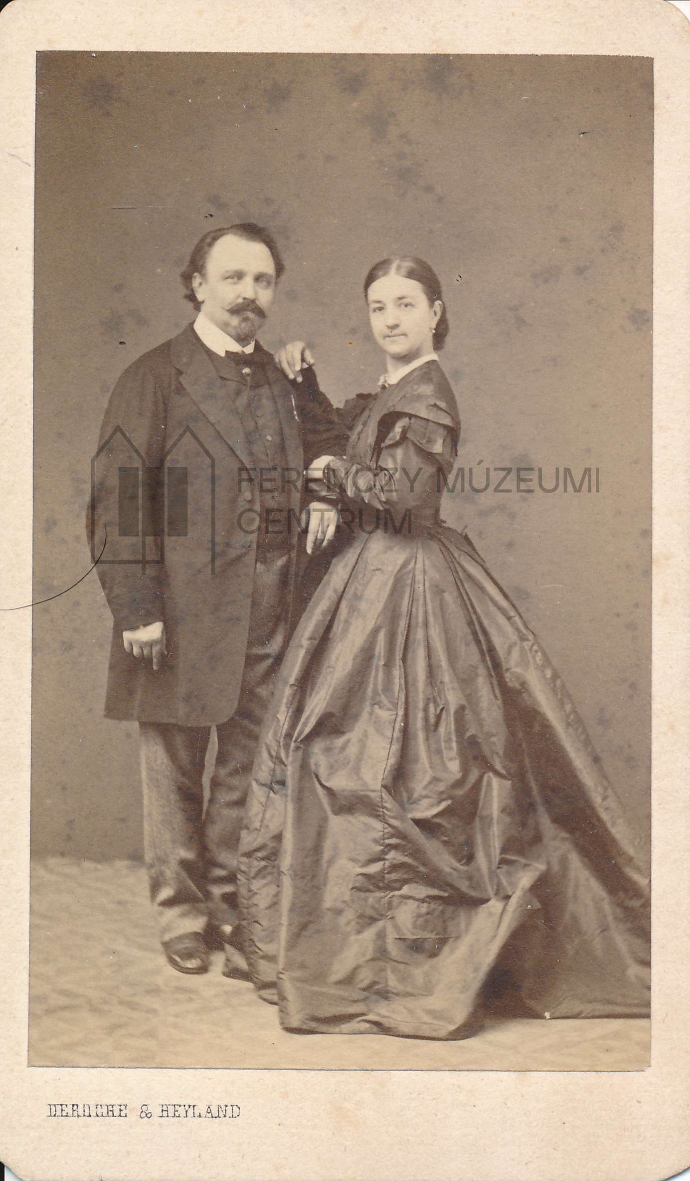 Stéger Ferenc és felesége, Leona Szymanszka (Ferenczy Múzeumi Centrum CC BY-NC-SA)