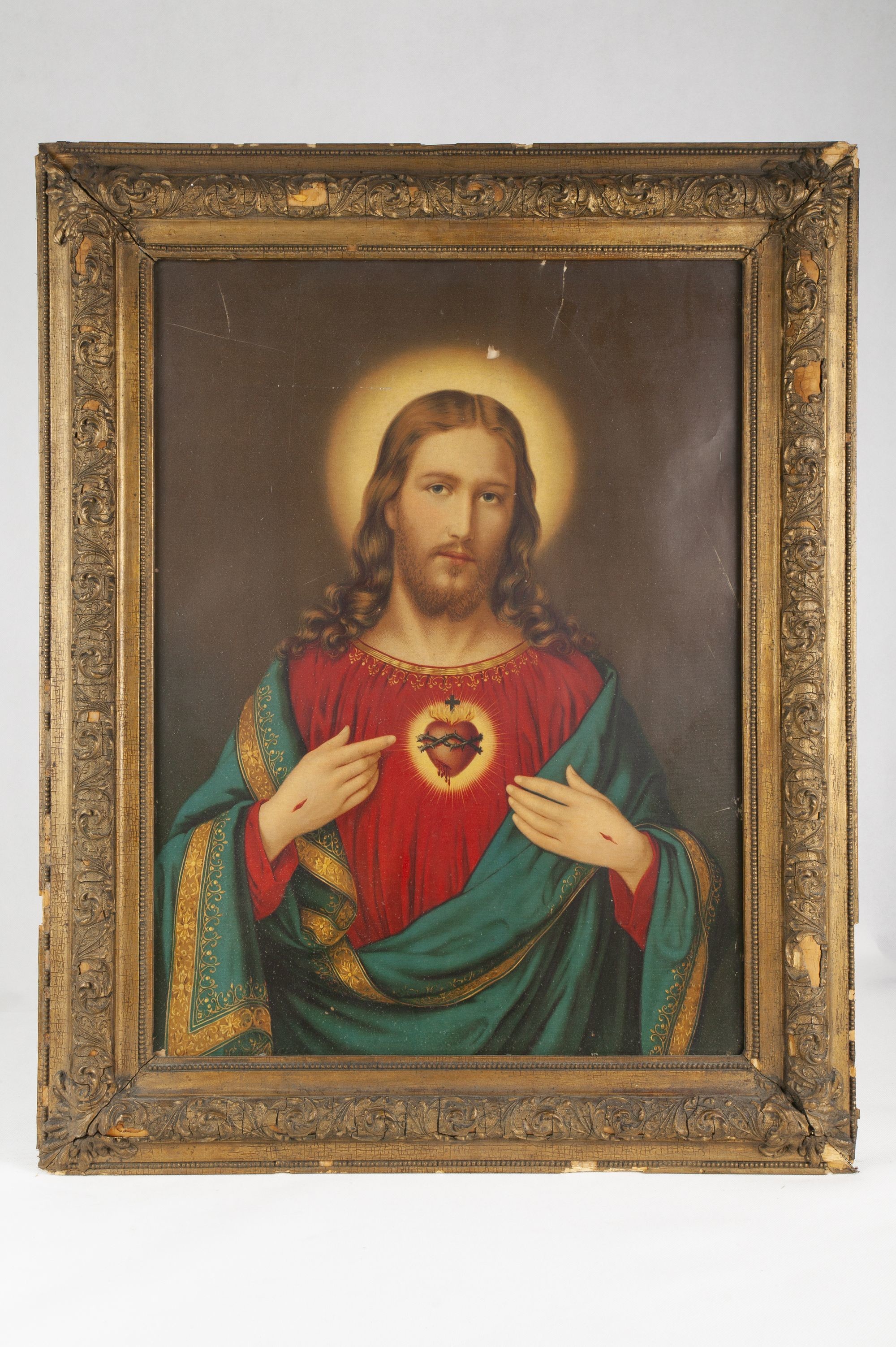 Jézus szíve szentkép (Rippl-Rónai Múzeum CC BY-NC-ND)
