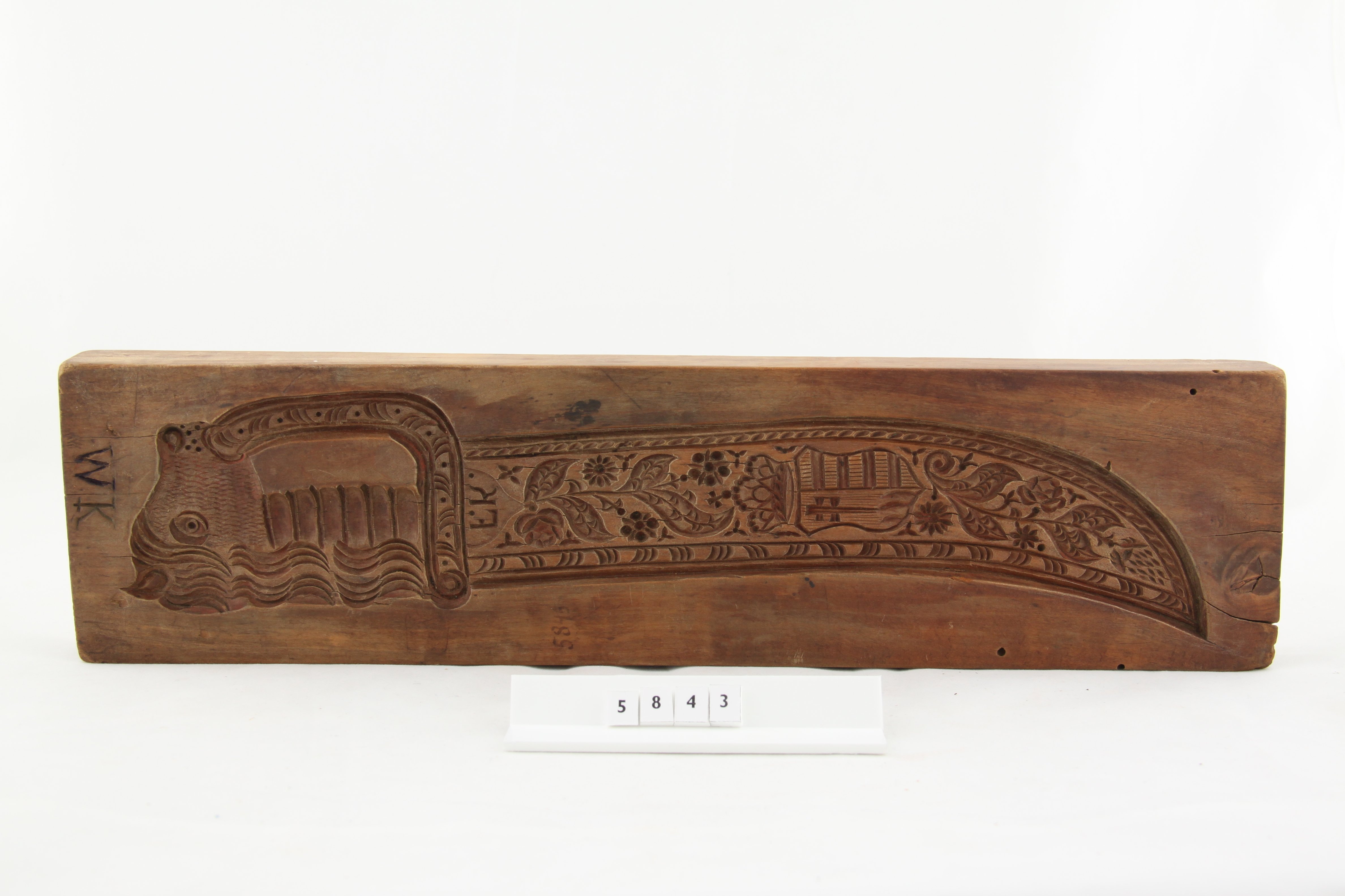 Bábsütő forma (kard és szélkakas) (Rippl-Rónai Múzeum CC BY-NC-ND)