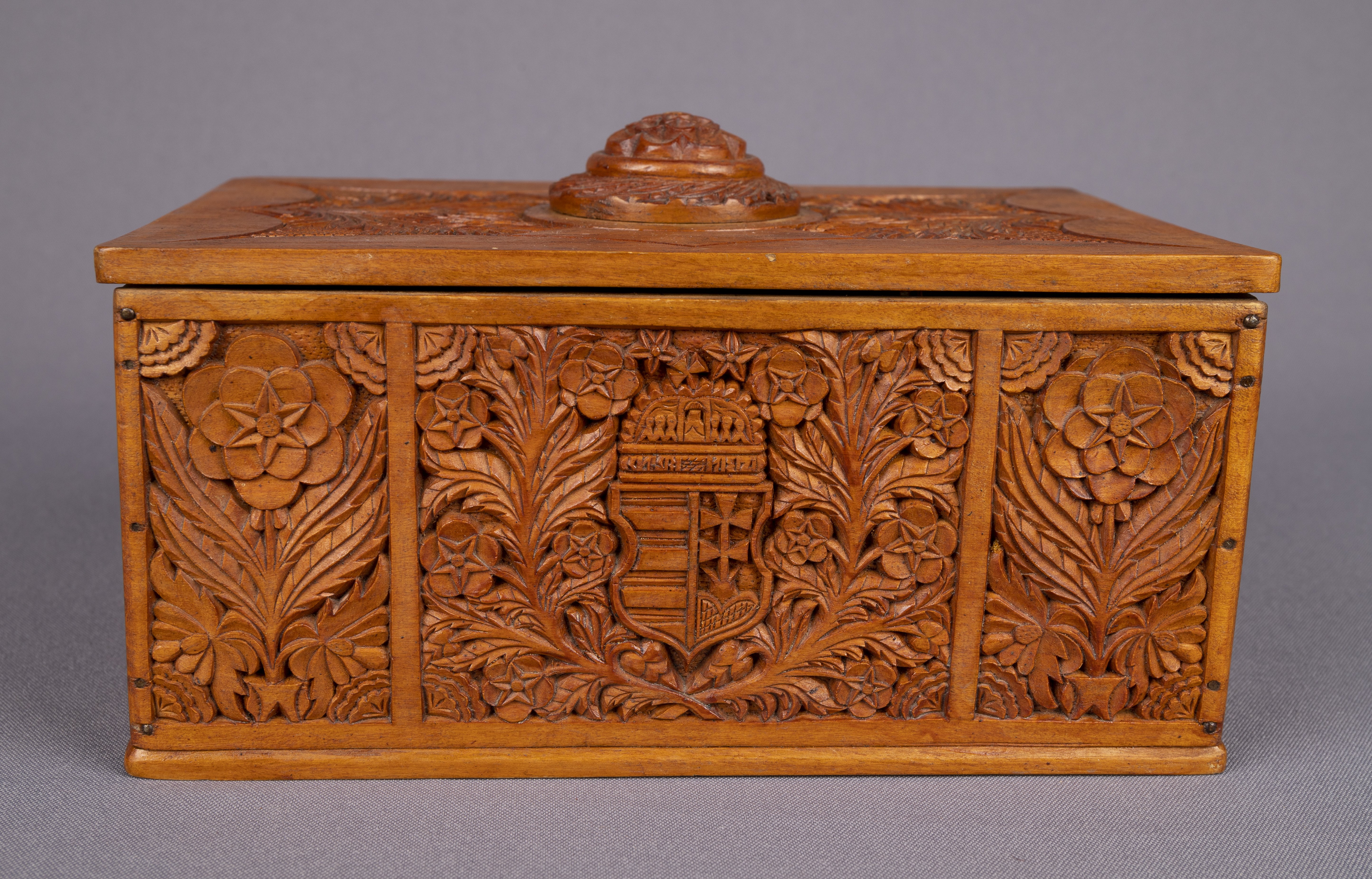 Díszített doboz (Rippl-Rónai Múzeum CC BY-NC-ND)