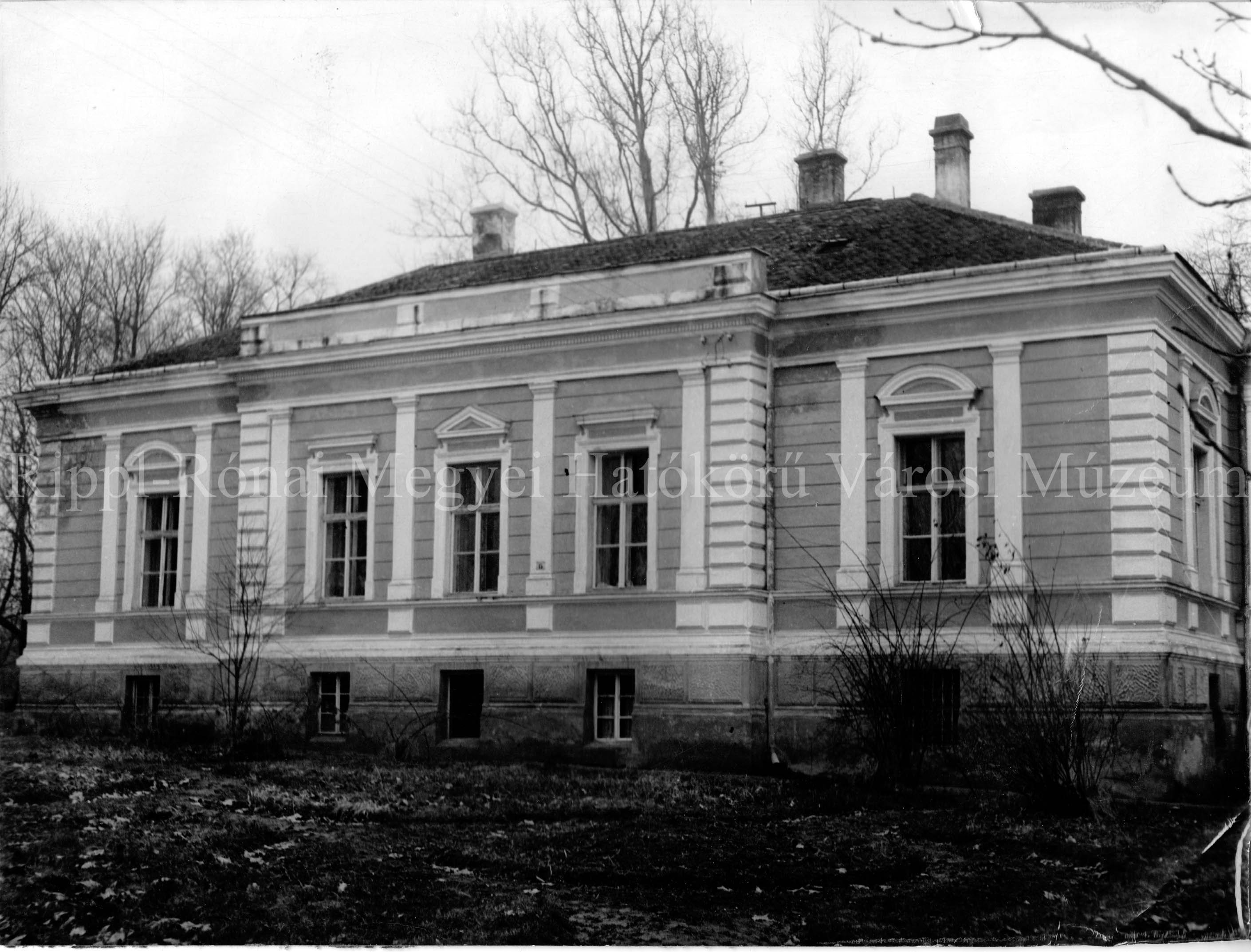A nagyatádi szülőotthon épülete (Rippl-Rónai Múzeum CC BY-NC-SA)