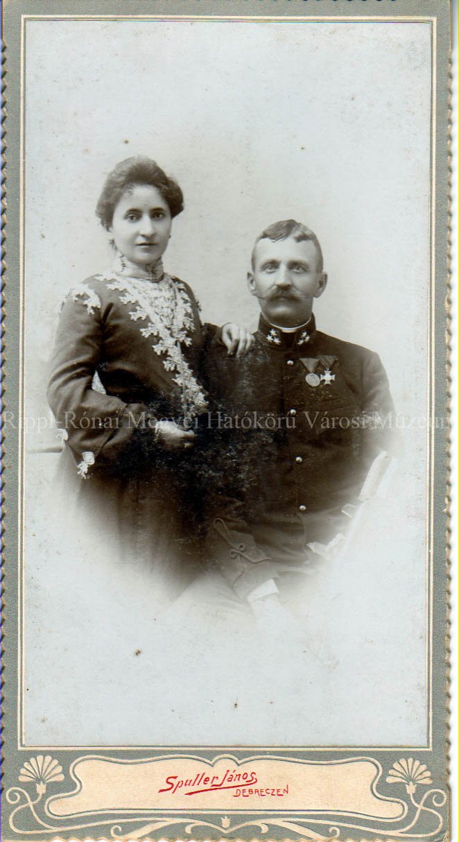 Csurgói polgári házaspár (Rippl-Rónai Múzeum CC BY-NC-SA)