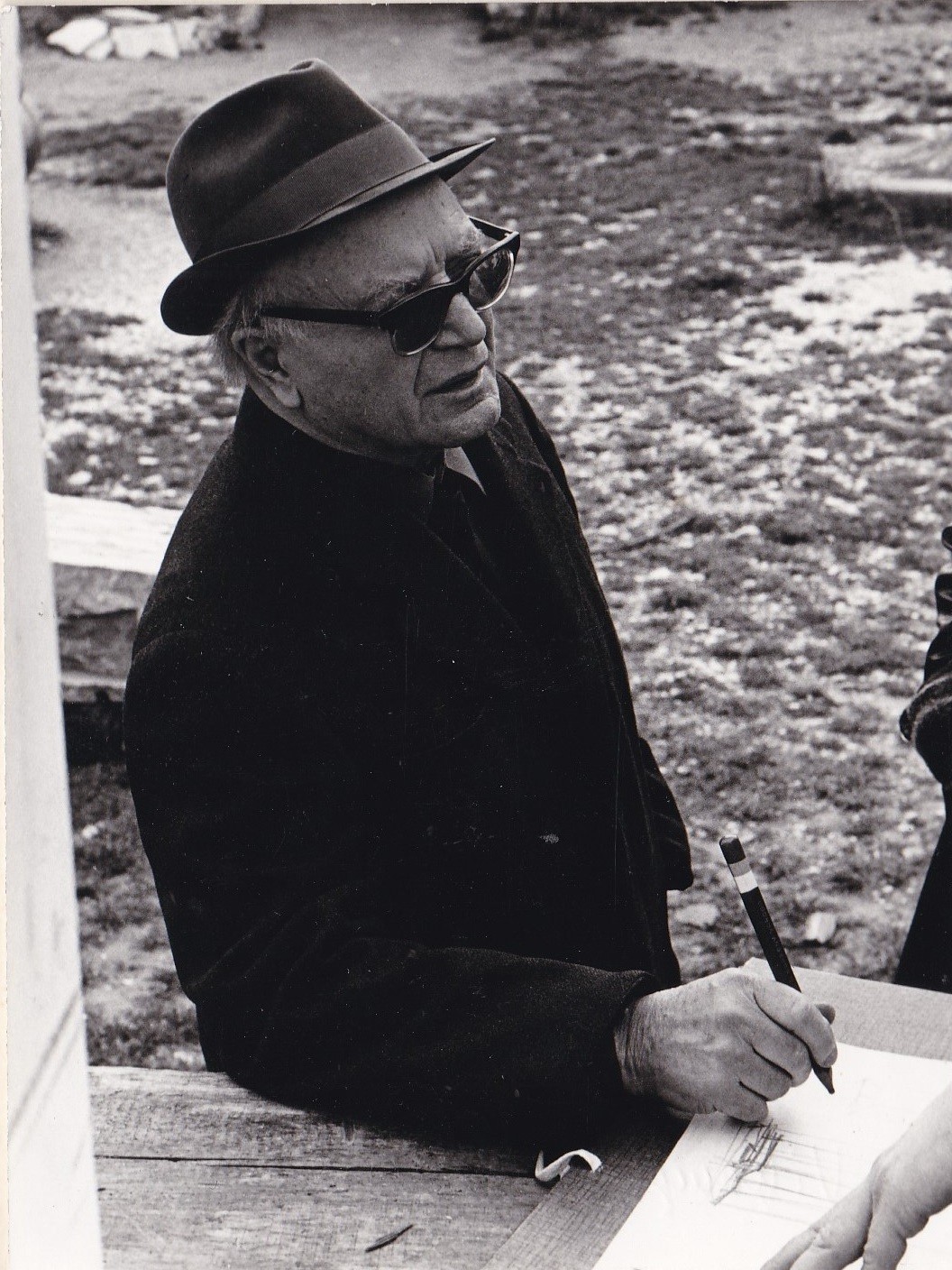 Martyn Ferenc, Villány a szoborral (Rippl-Rónai Múzeum CC BY-NC-ND)