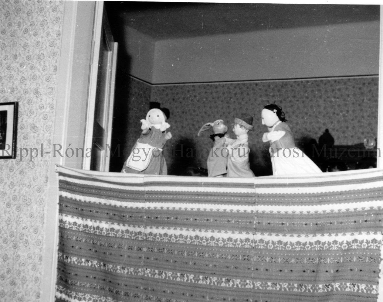 A csurgói Művelődési Ház. A bábelőadás (Rippl-Rónai Múzeum CC BY-NC-SA)