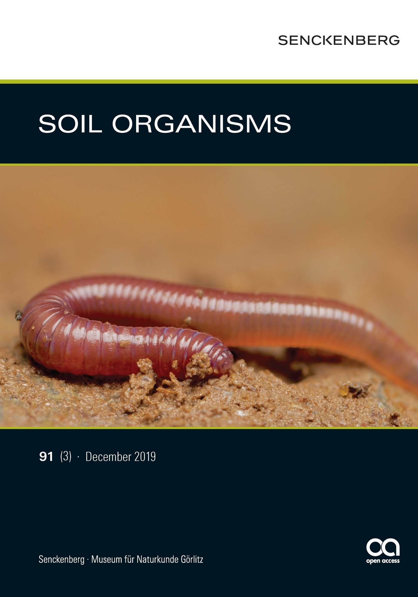Soil Organisms 2019/91. évf. 3. sz. (Rippl-Rónai Múzeum CC BY-NC-ND)