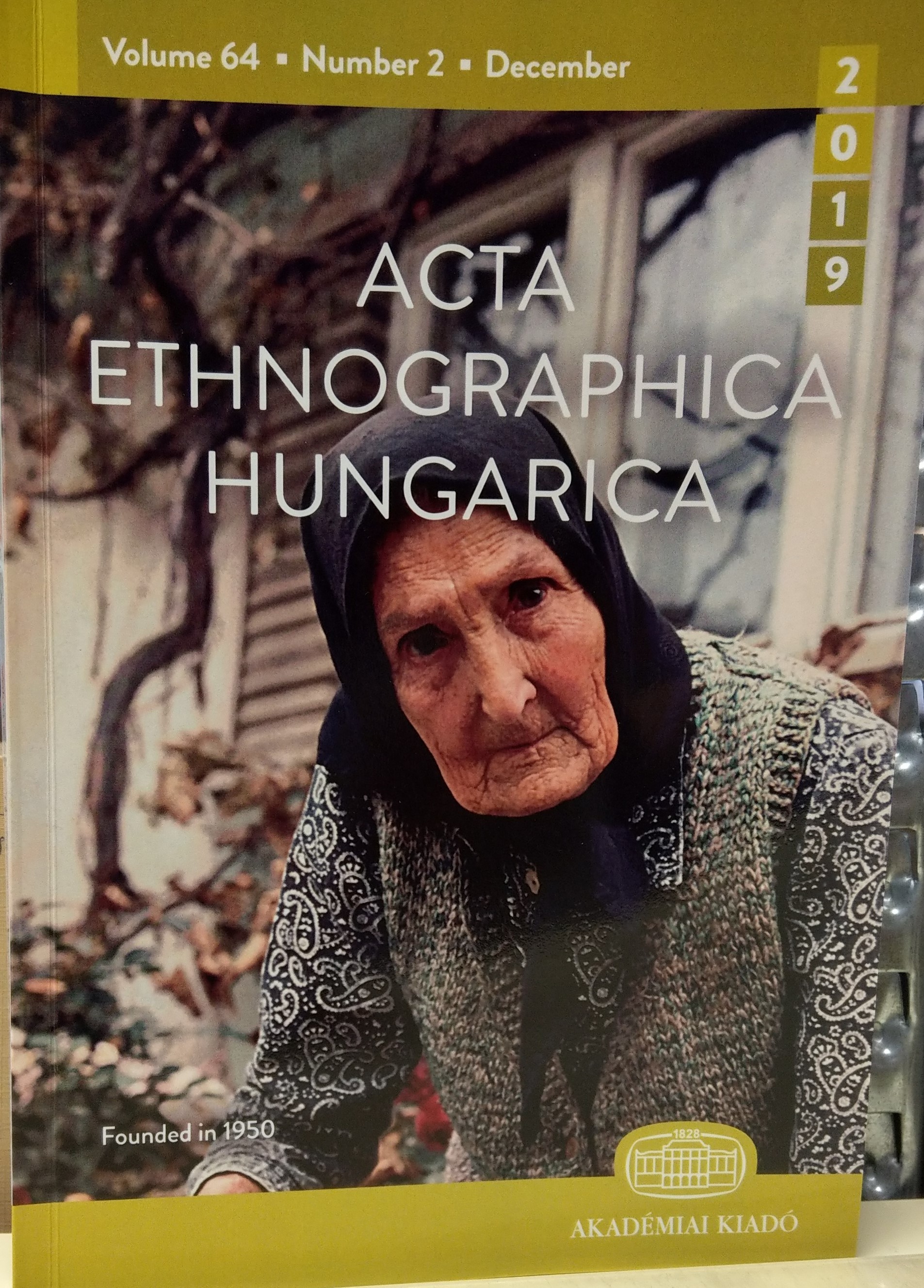 Acta Ethnographica Hungarica 2019/64. évfolyam 2. sz (Rippl-Rónai Múzeum CC BY-NC-ND)