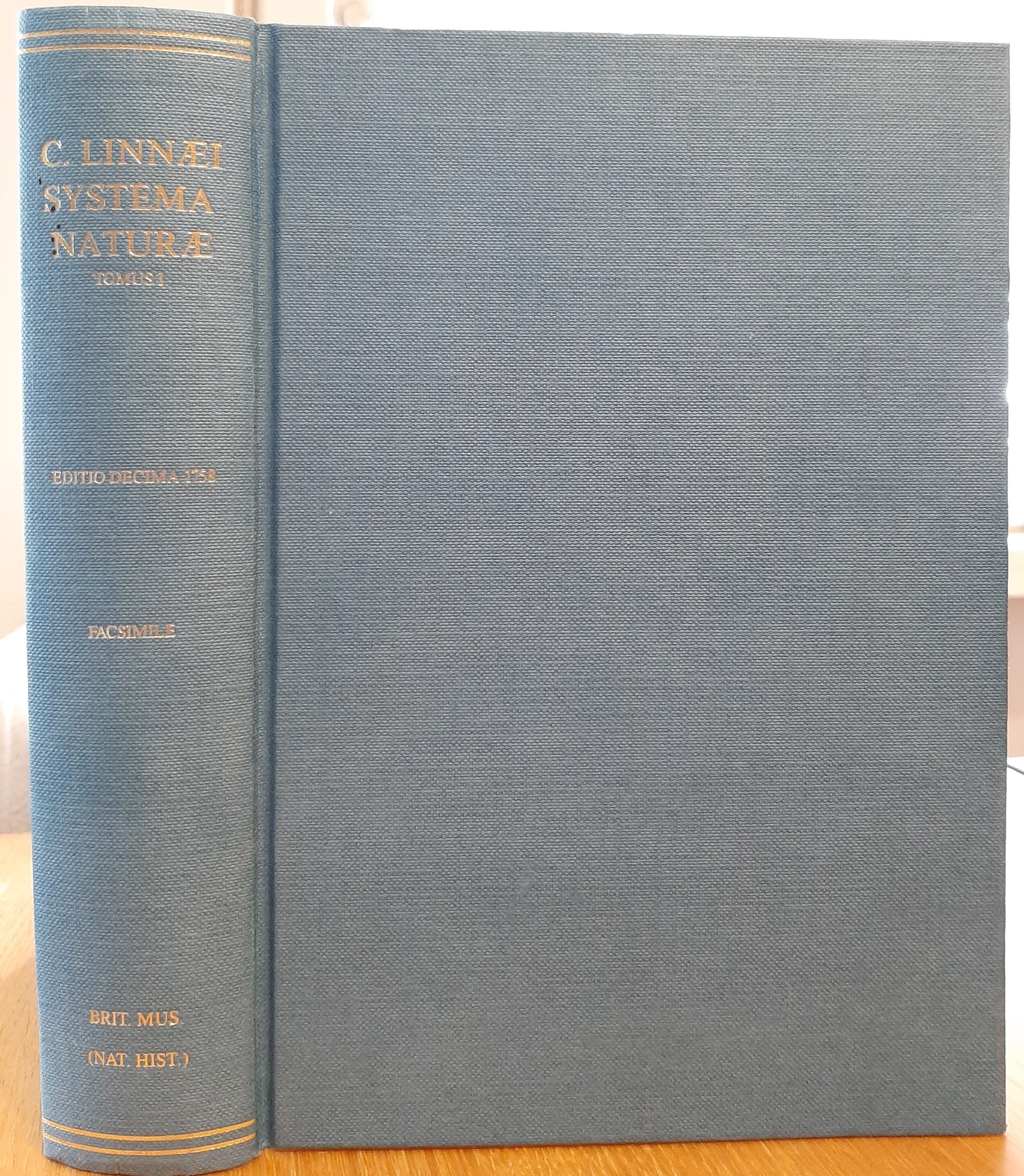 Caroli Linnaei: Systema Naturae 1. kötet: Regnum Animale (Rippl-Rónai Múzeum CC BY-NC-ND)