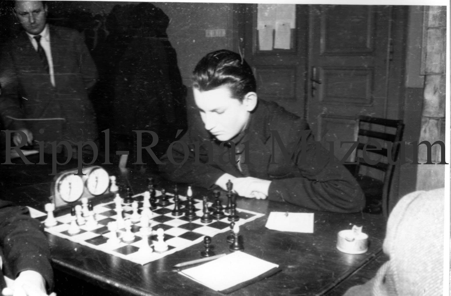 Marton Pál, a megyei sakkbajnokság tartalékja (Rippl-Rónai Múzeum CC BY-NC-SA)