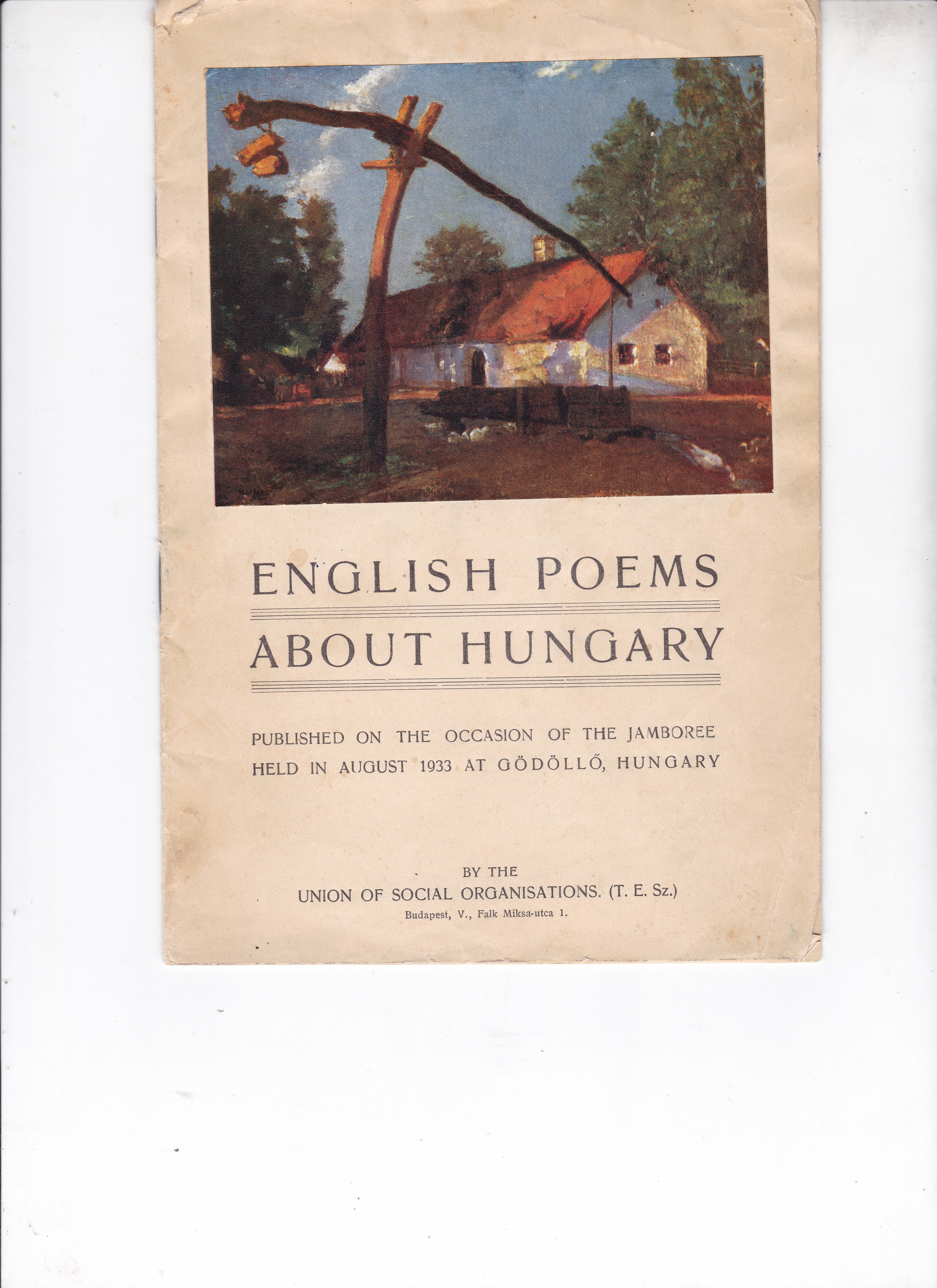 English poems about Hungary (Rippl-Rónai Múzeum CC BY-NC-ND)