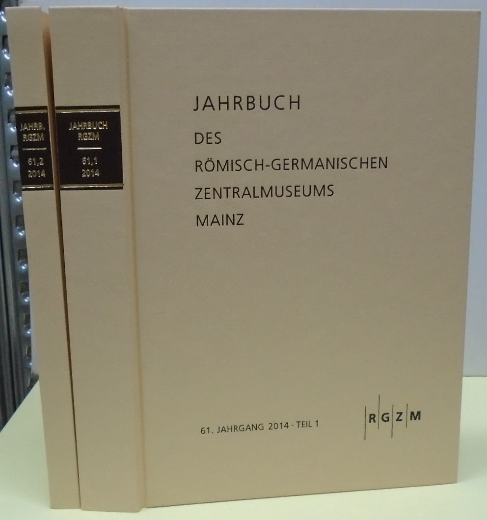 Jahrbuch des Römisch-Germanischen Zentralmuseums Mainz 2014/61. évfolyam 2.rész Jahresbericht (Rippl-Rónai Múzeum CC BY-NC-ND)