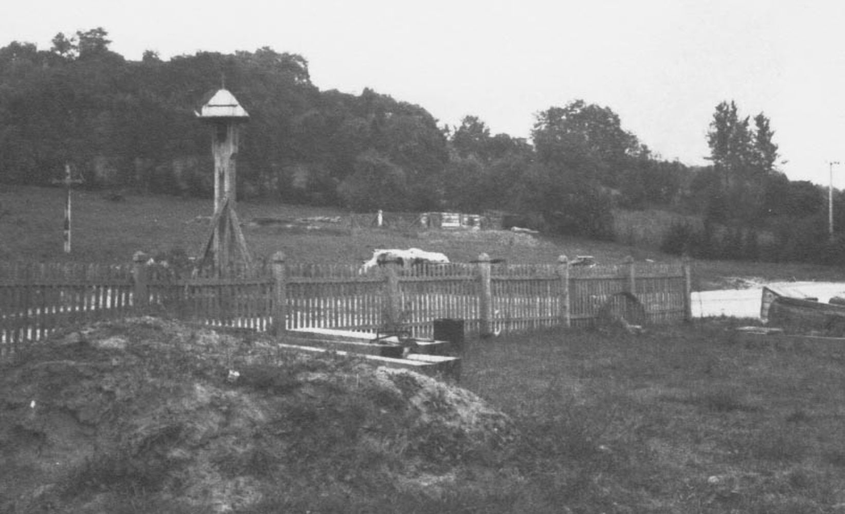 Alsósegesdi présház építése. Látkép ÉNY-ról (Rippl-Rónai Múzeum CC BY-NC-ND)