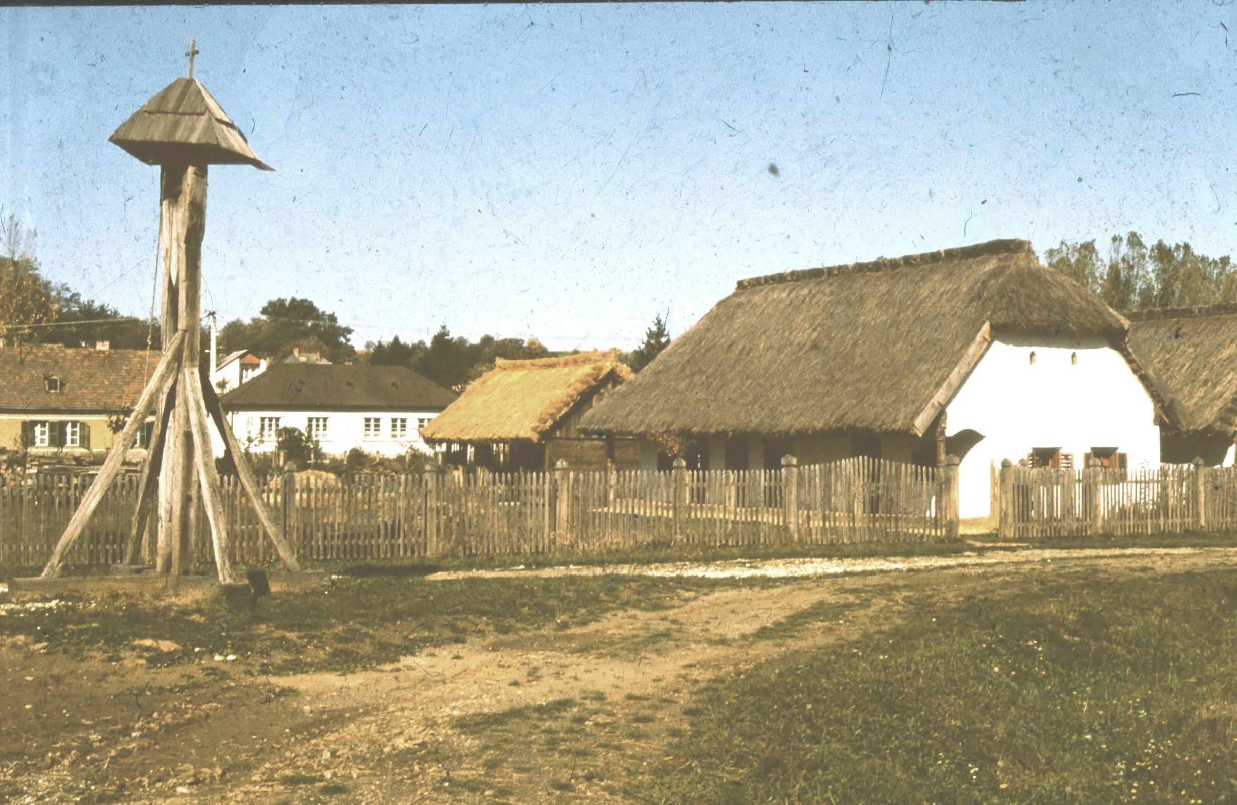Alsósegesdi présház építése. Látkép DK-ről (Rippl-Rónai Múzeum CC BY-NC-ND)