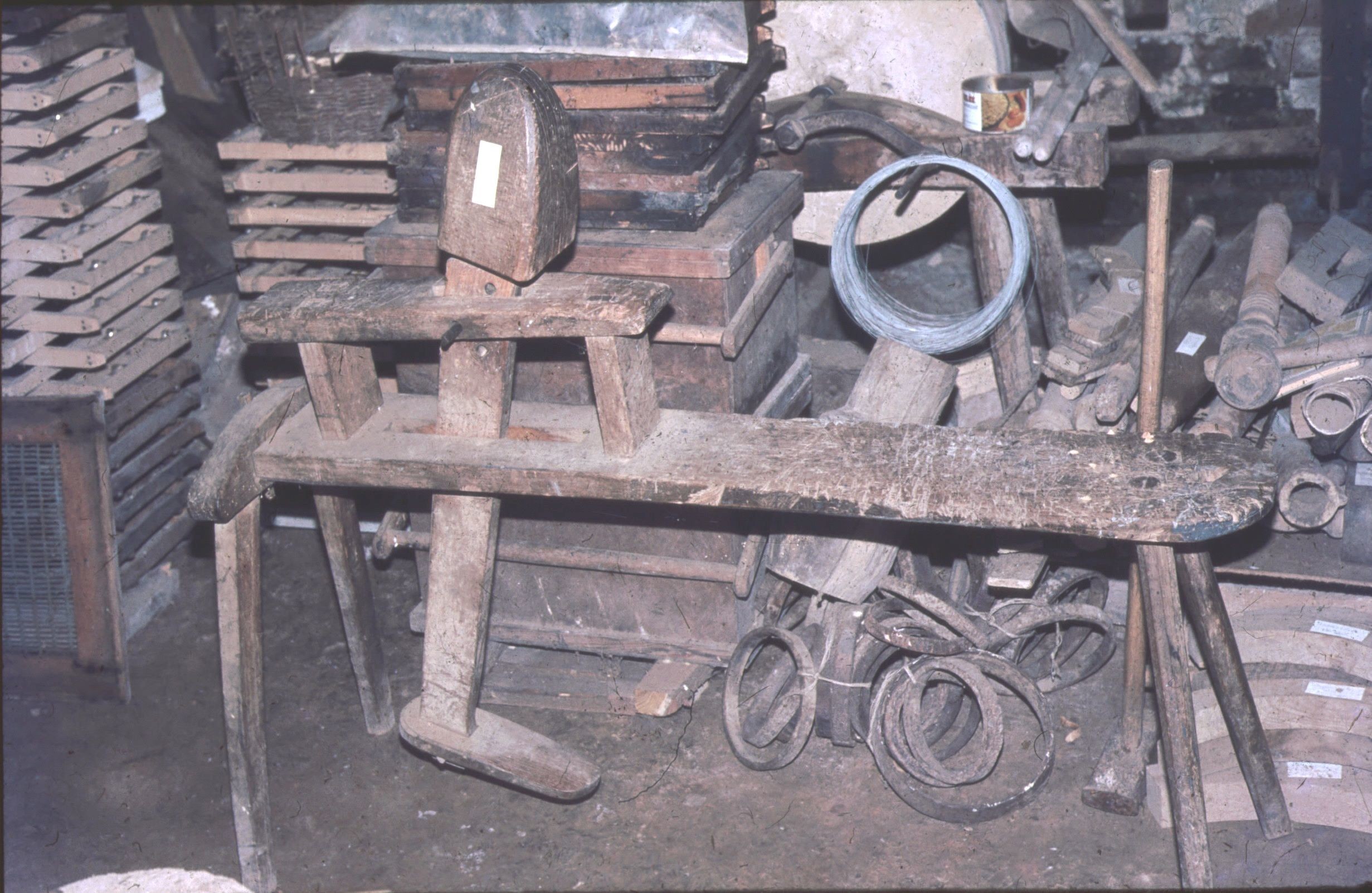 Faragószék, -bognárműhely. Gálosfa (Rippl-Rónai Múzeum CC BY-NC-ND)