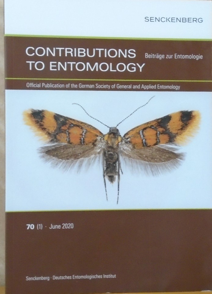 Beiträge zur Entomologie. Contributions to Entomology 2020/70. évf. 1. sz. (Rippl-Rónai Múzeum CC BY-NC-ND)