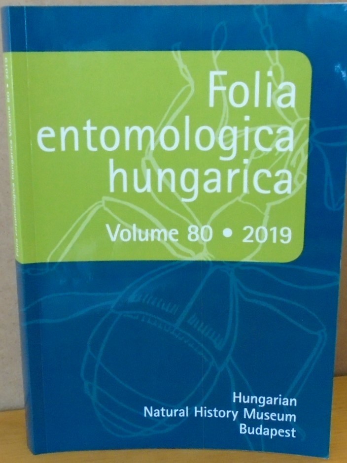 Folia Entomologica Hungarica 2019/80. (Rippl-Rónai Múzeum CC BY-NC-ND)