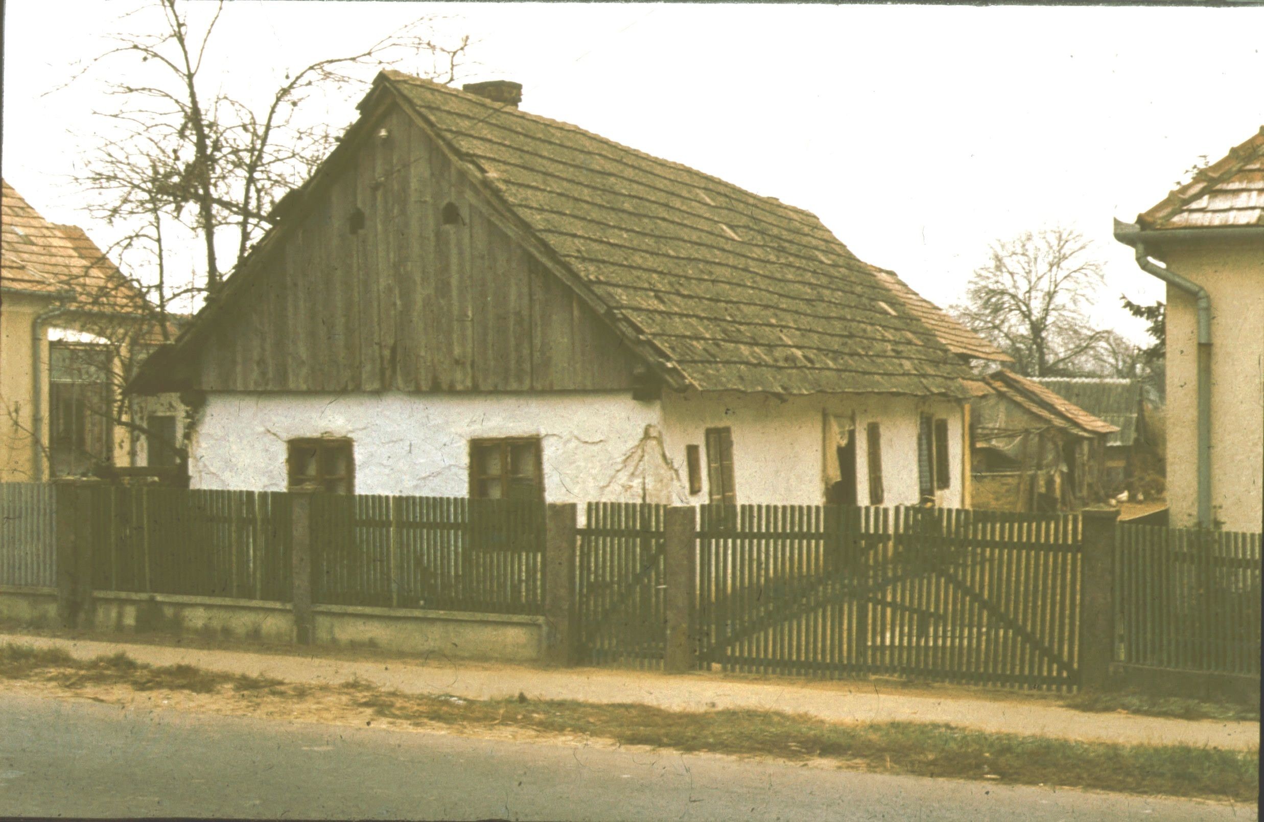 Favázas lakóház nézete ÉK-ről (Rippl-Rónai Múzeum CC BY-NC-ND)