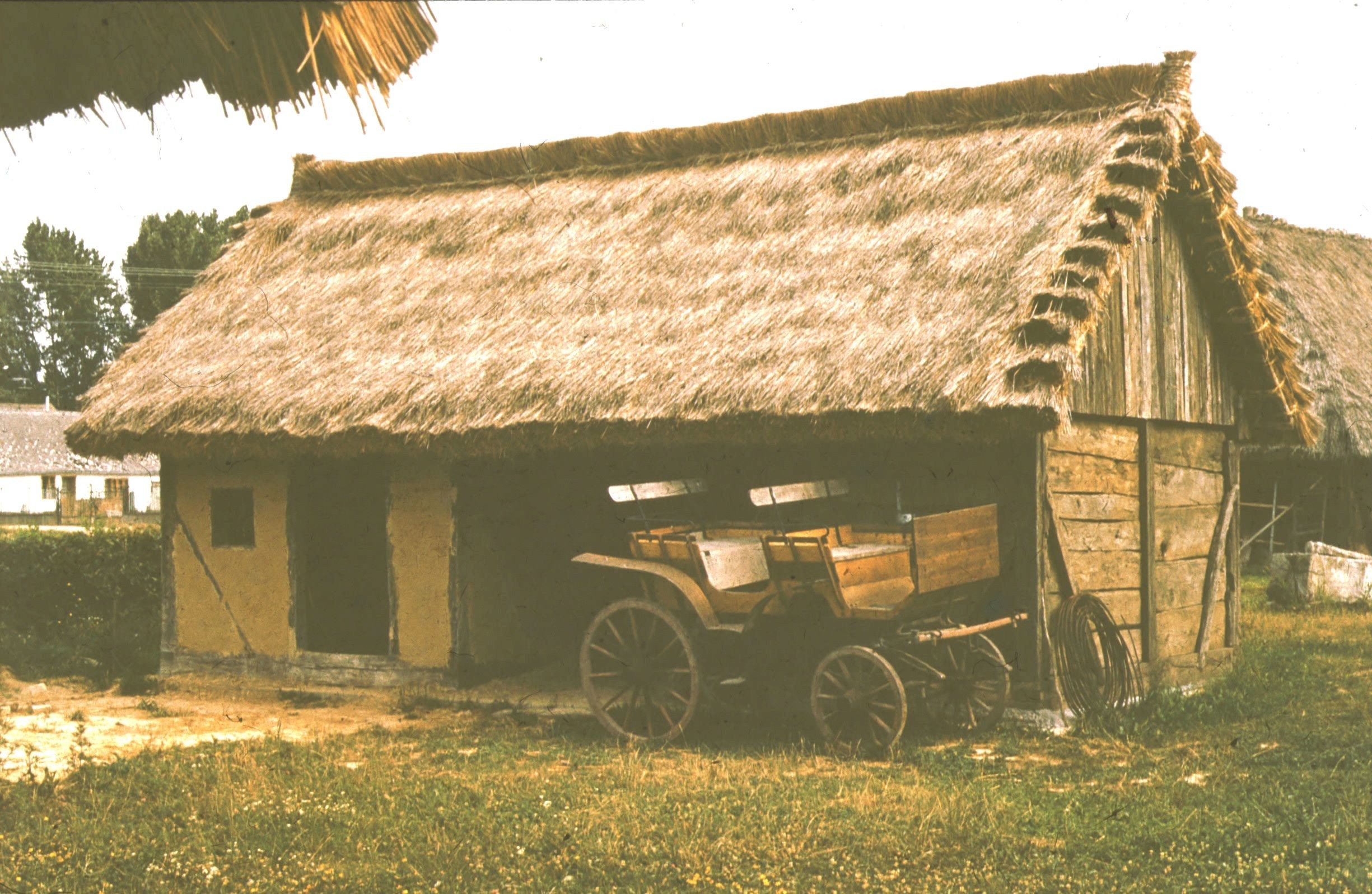 Görgetegi istálló-pajta. Nézet DK-ről (Rippl-Rónai Múzeum CC BY-NC-ND)