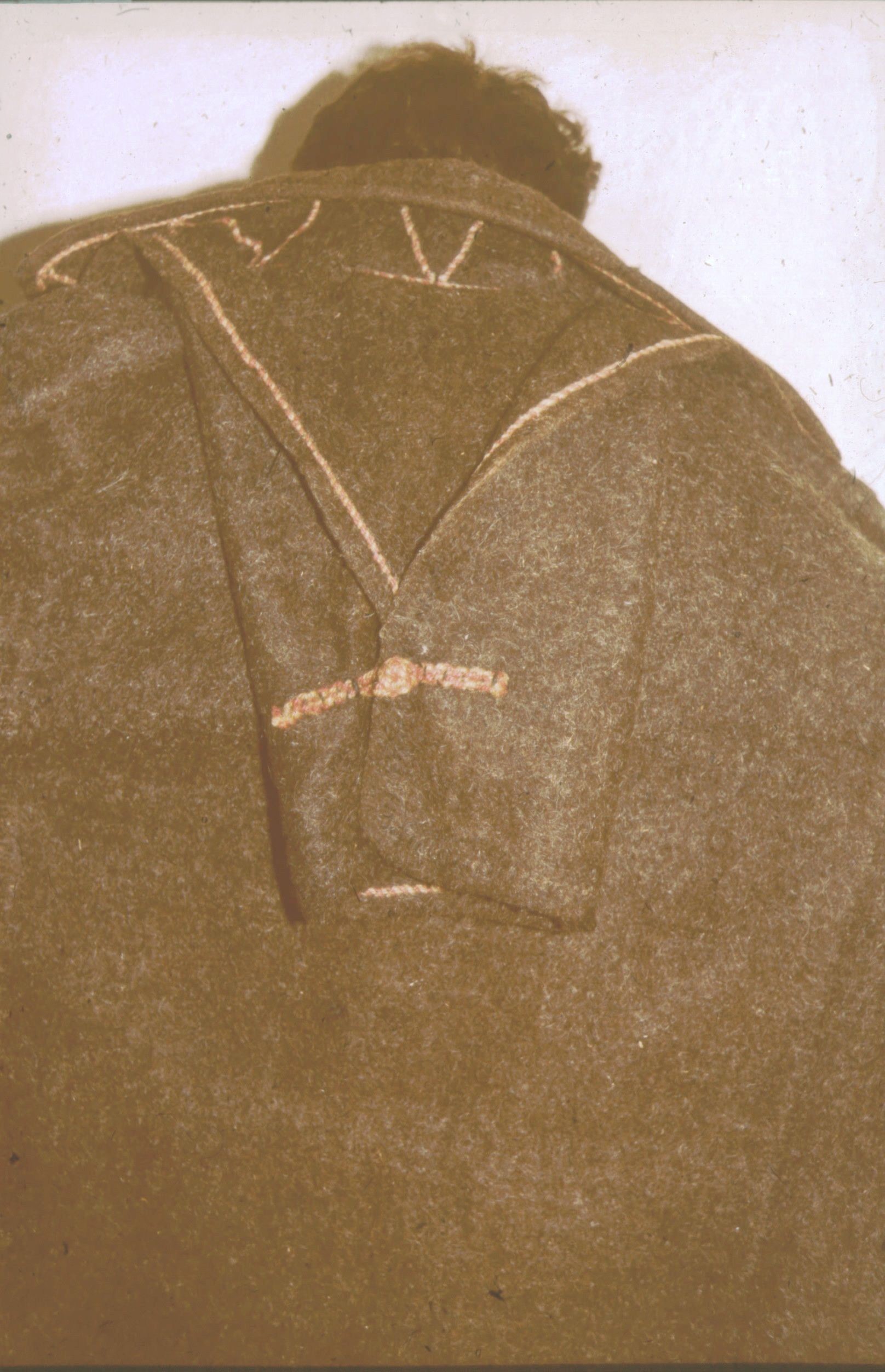 ,,Mentáva" kabát összegombolt gallérja, Hadikfalva (Rippl-Rónai Múzeum CC BY-NC-ND)
