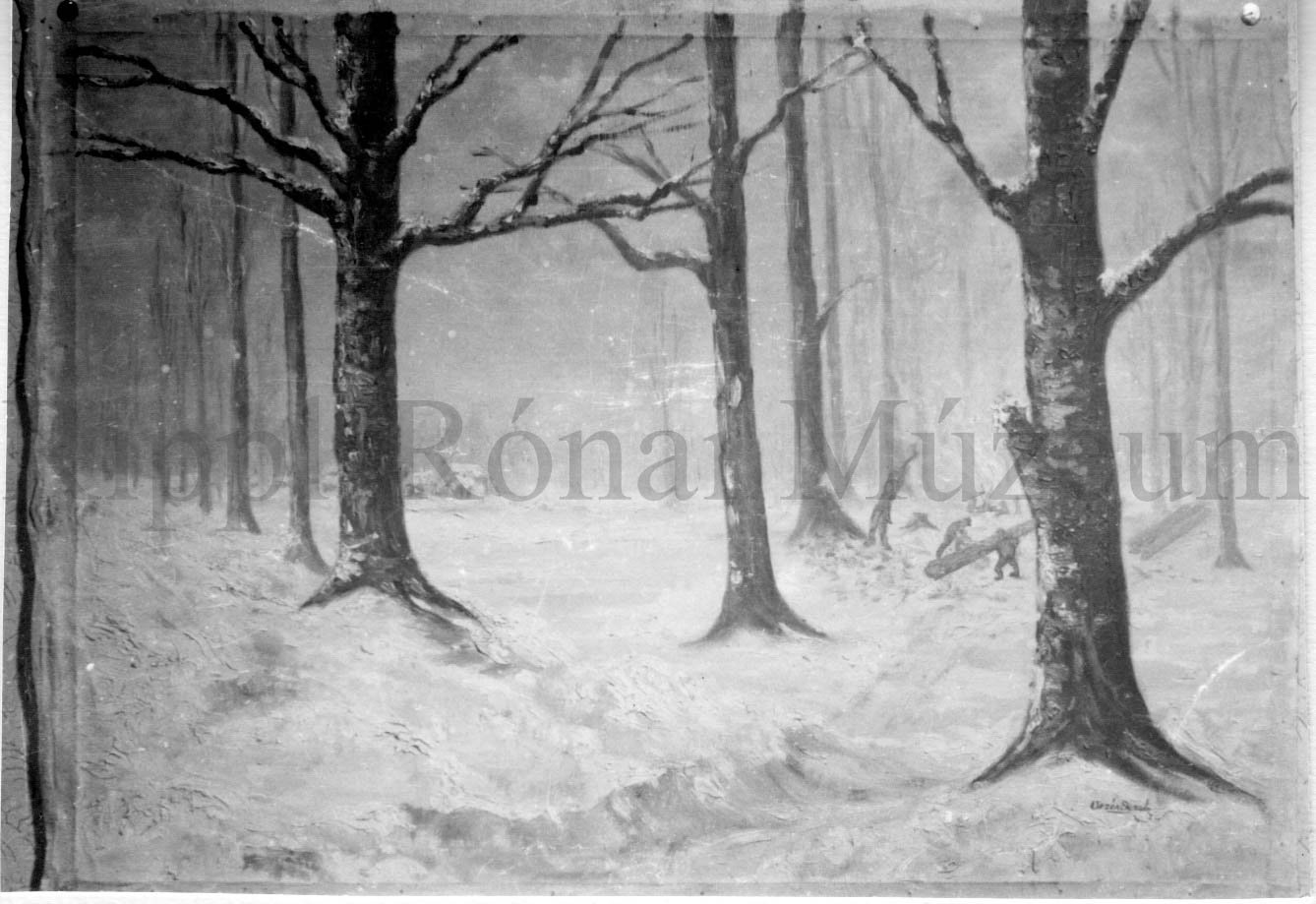 Vezér Dezs: Téli fák (Rippl-Rónai Múzeum CC BY-NC-SA)
