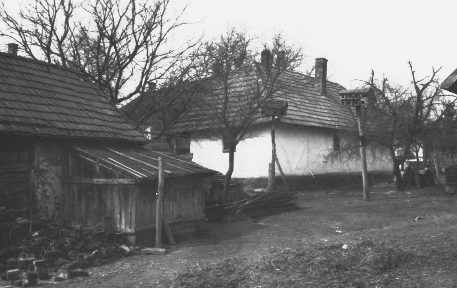 Az udvar látképe ÉK-ről. Inke, Vörösmarty u.5. (Rippl-Rónai Múzeum CC BY-NC-ND)