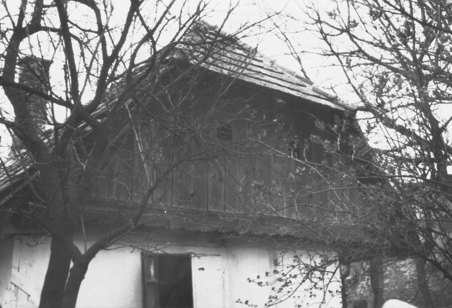 Lakóház oromfala, nézet ÉNY-ról. Inke, Vörösmarty u.5. (Rippl-Rónai Múzeum CC BY-NC-ND)