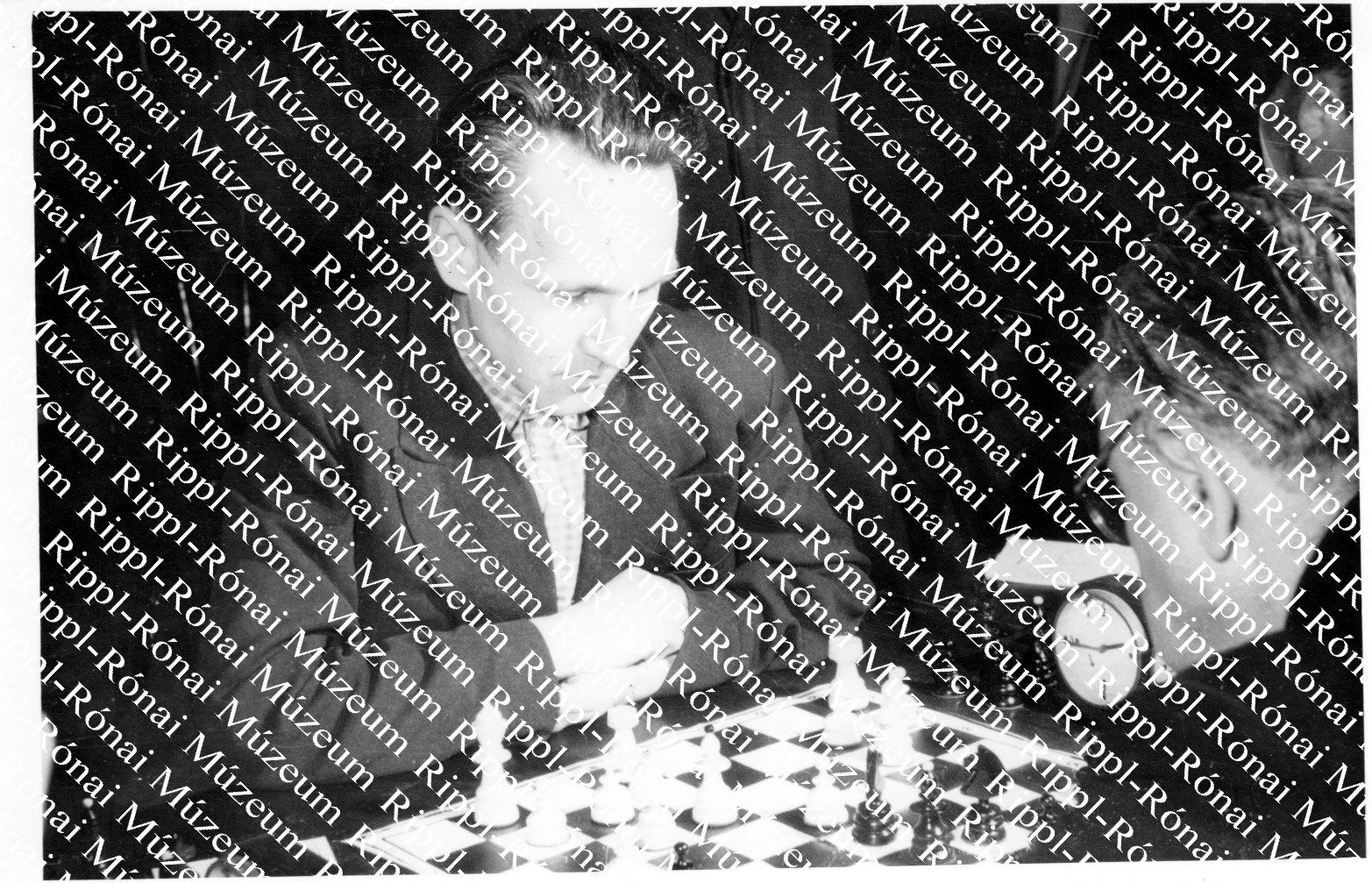 Köves Dezső (Fonyód) nyerte az 1960-as férfi megyei sakkbajnokságot (Rippl-Rónai Múzeum CC BY-NC-SA)