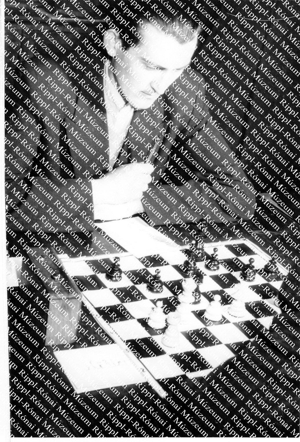 Dr. Sipos Ferenc, somogyi sakkozó (Rippl-Rónai Múzeum CC BY-NC-SA)