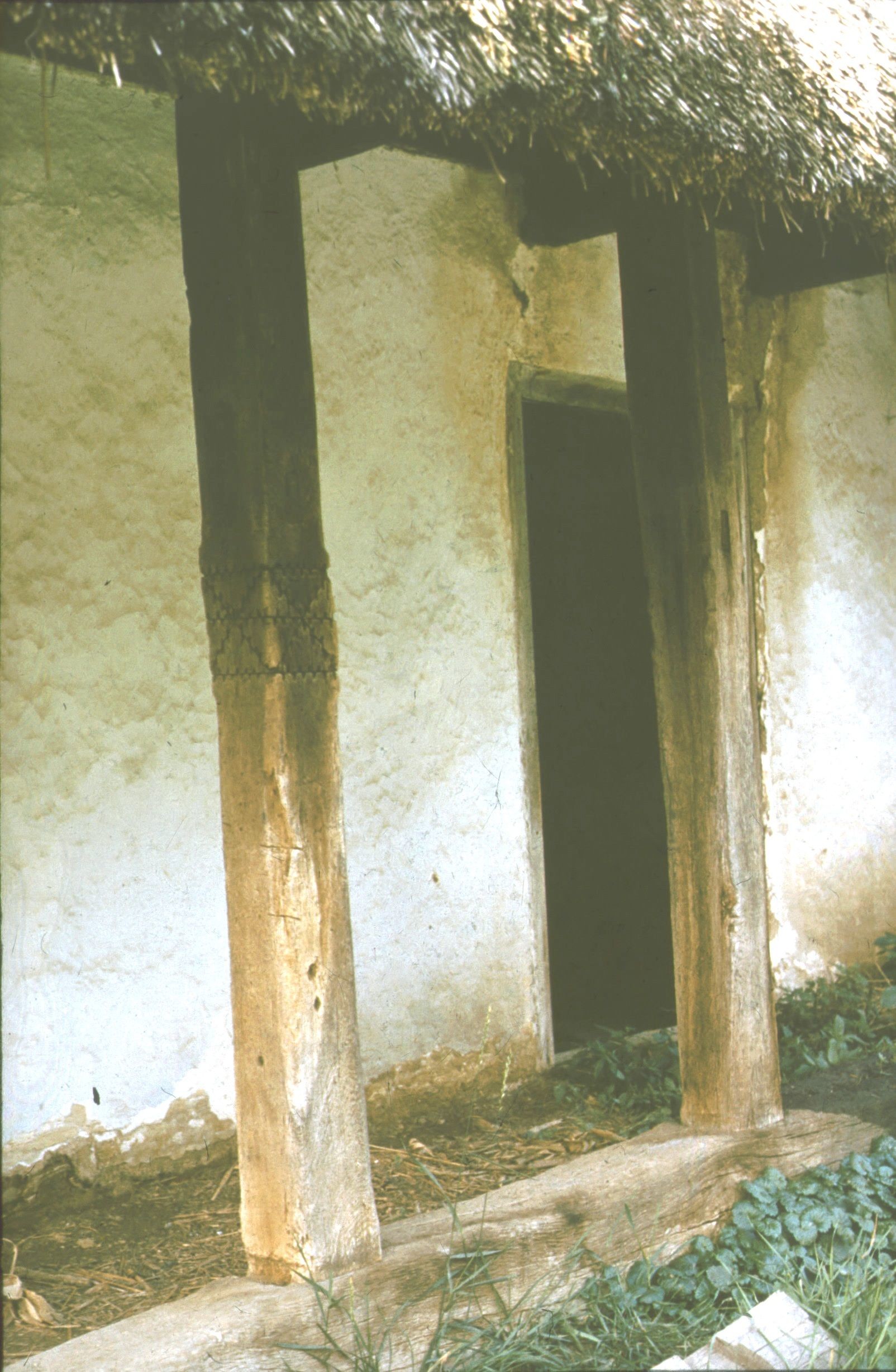 Pitaroszlopok a D-i homlokzaton (Rippl-Rónai Múzeum CC BY-NC-ND)