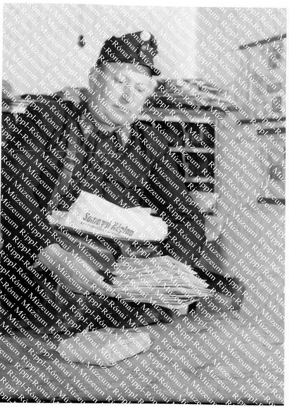 Weisinger József, a csurgói posta dolgozója (Rippl-Rónai Múzeum CC BY-NC-SA)