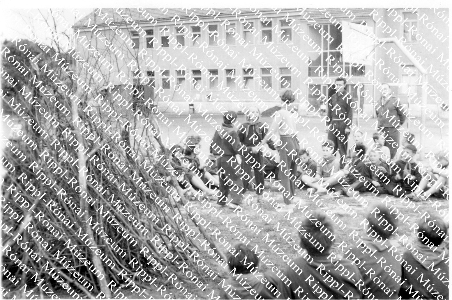 Balatonföldváron táboroznak a kaposvári úttörőcsapatok (Rippl-Rónai Múzeum CC BY-NC-SA)