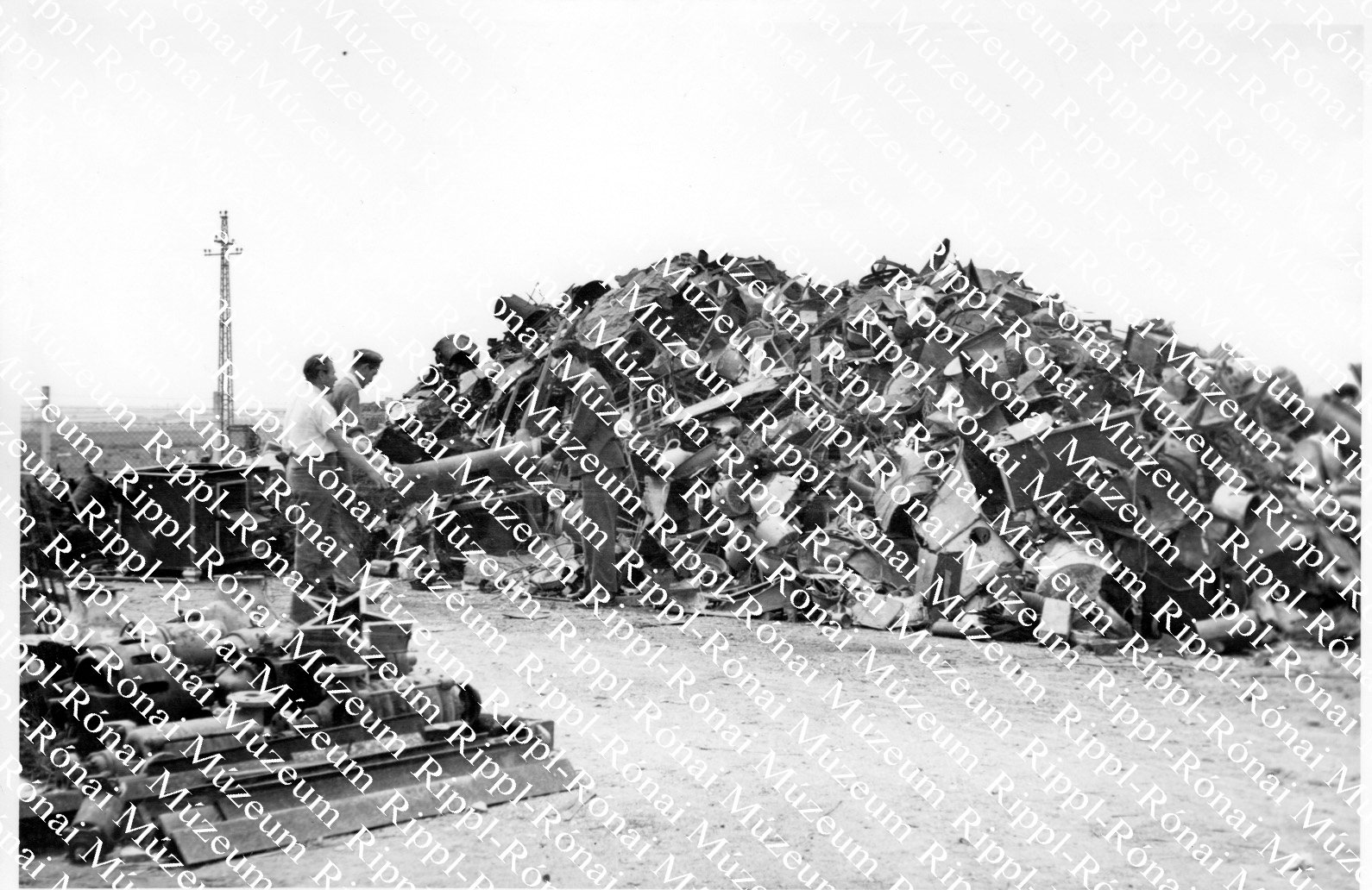 A balatonboglári MÉH-telep (Rippl-Rónai Múzeum CC BY-NC-SA)
