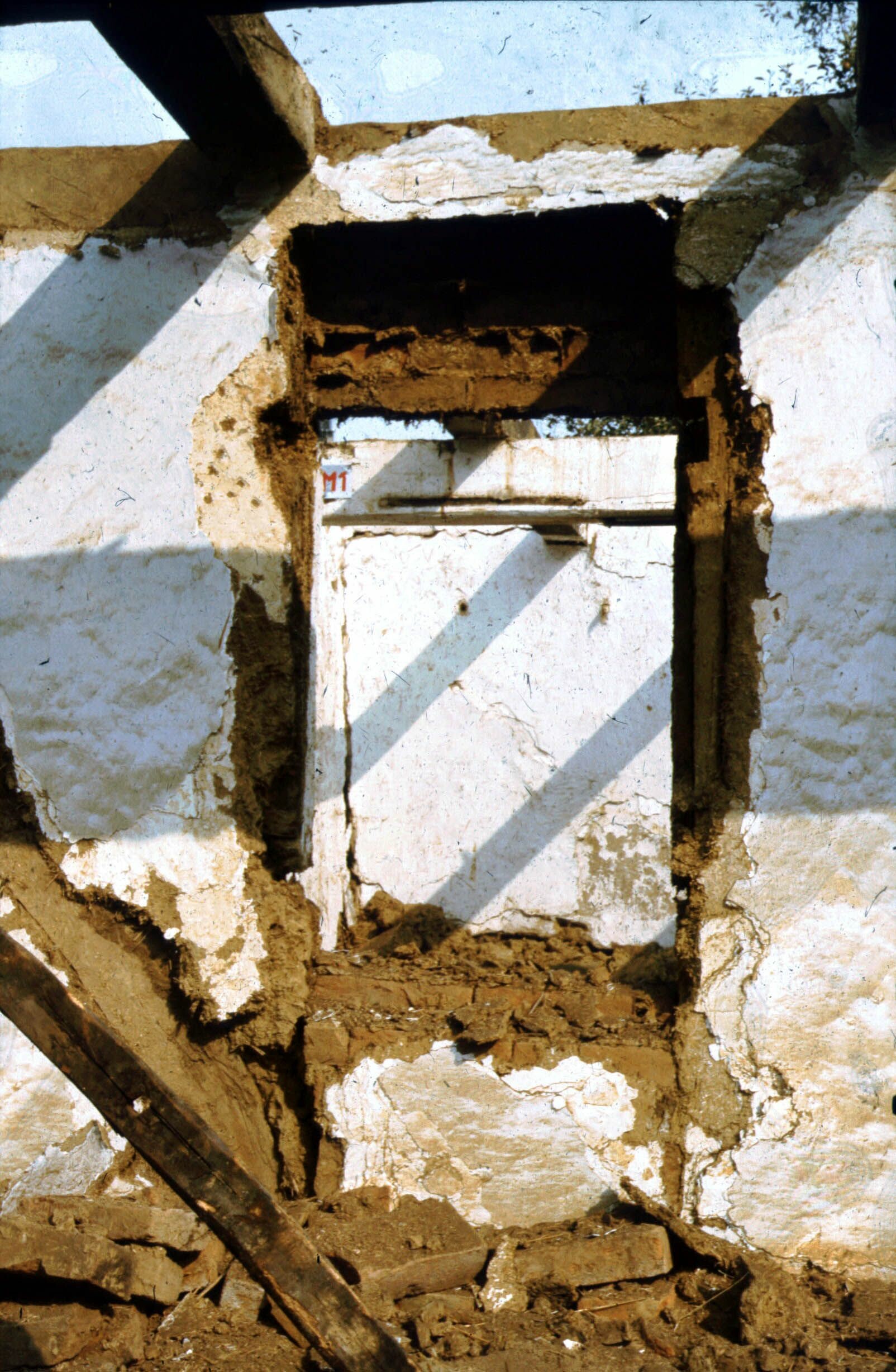 Kibontott szobaablak a D-i homlokzaton (Rippl-Rónai Múzeum CC BY-NC-ND)