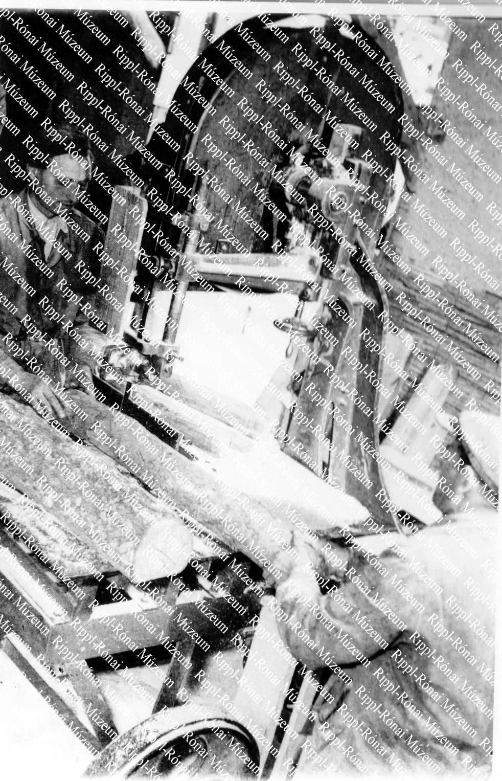 Lipótfai Erdészet Fafeldolgozó üzeme (Rippl-Rónai Múzeum CC BY-NC-SA)